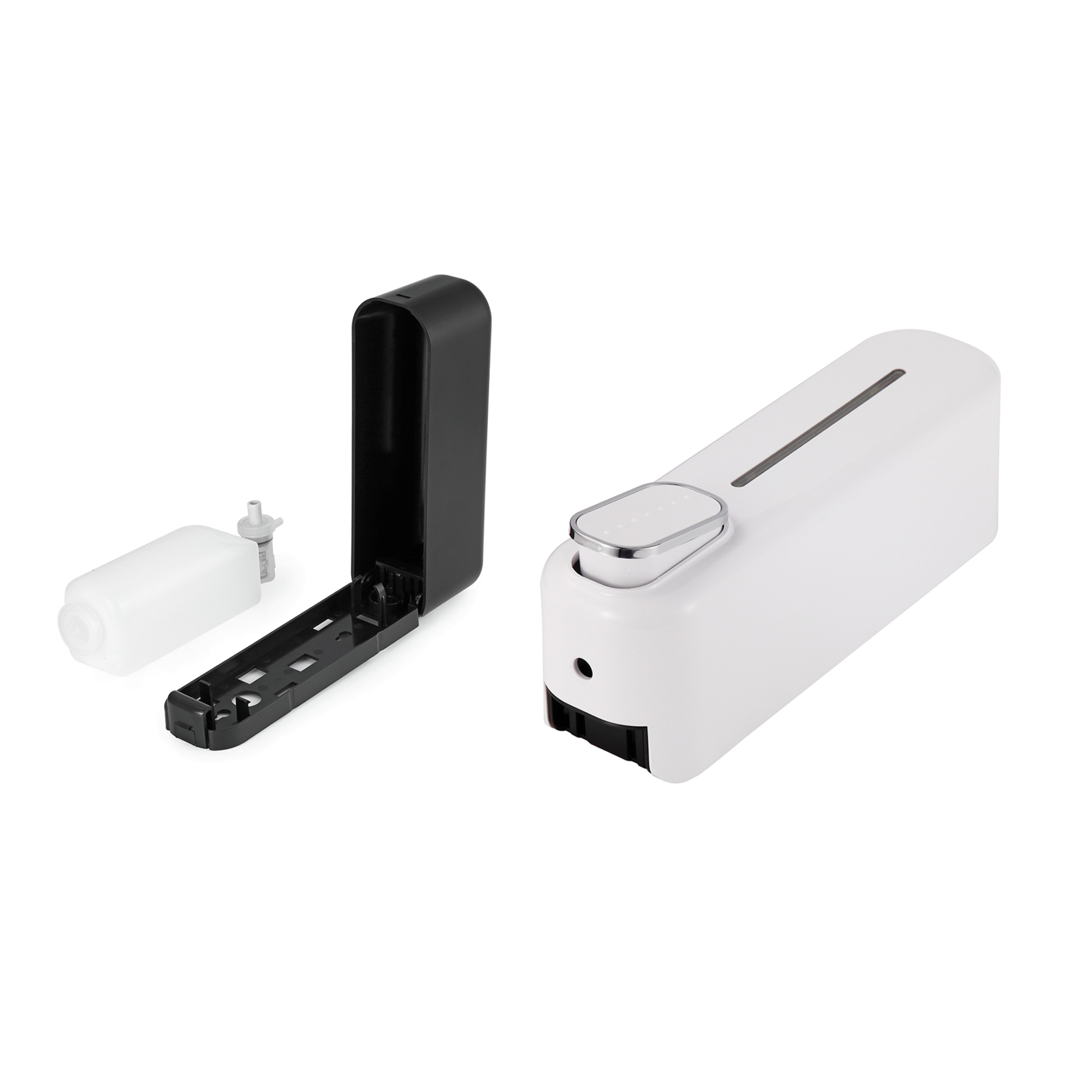 Premium Wall Mounted Manual Soap & Shower Gel Dispenser Space Saving Lotion and Shampoo Pump – view 4