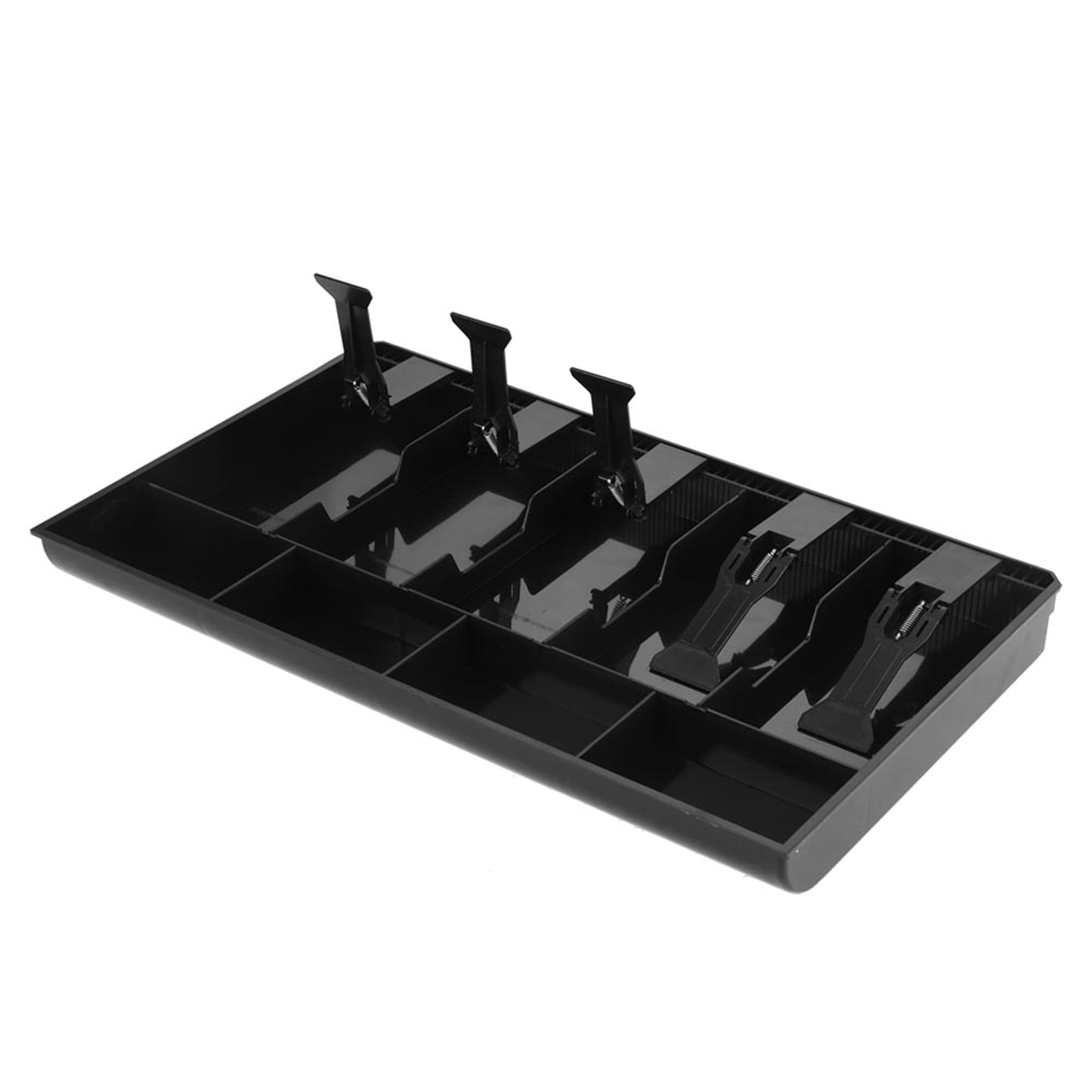 Premium Cash Register Tray Insert with Grid Coin & Bill Organizer – view 1