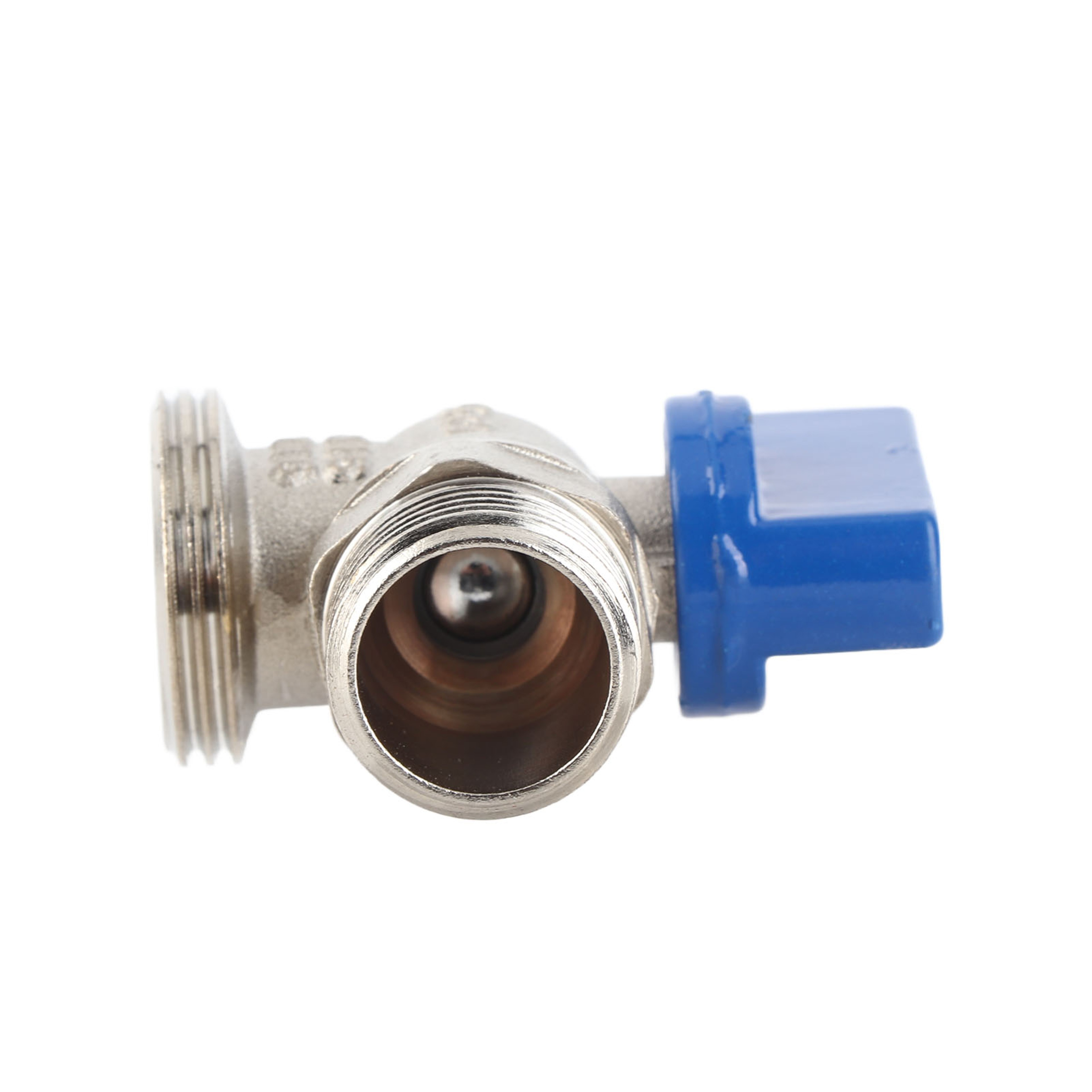 Premium Brass Angle Stop Valve Threaded Quarter Turn Ball Valve for Leak Proof Shutoff – view 5