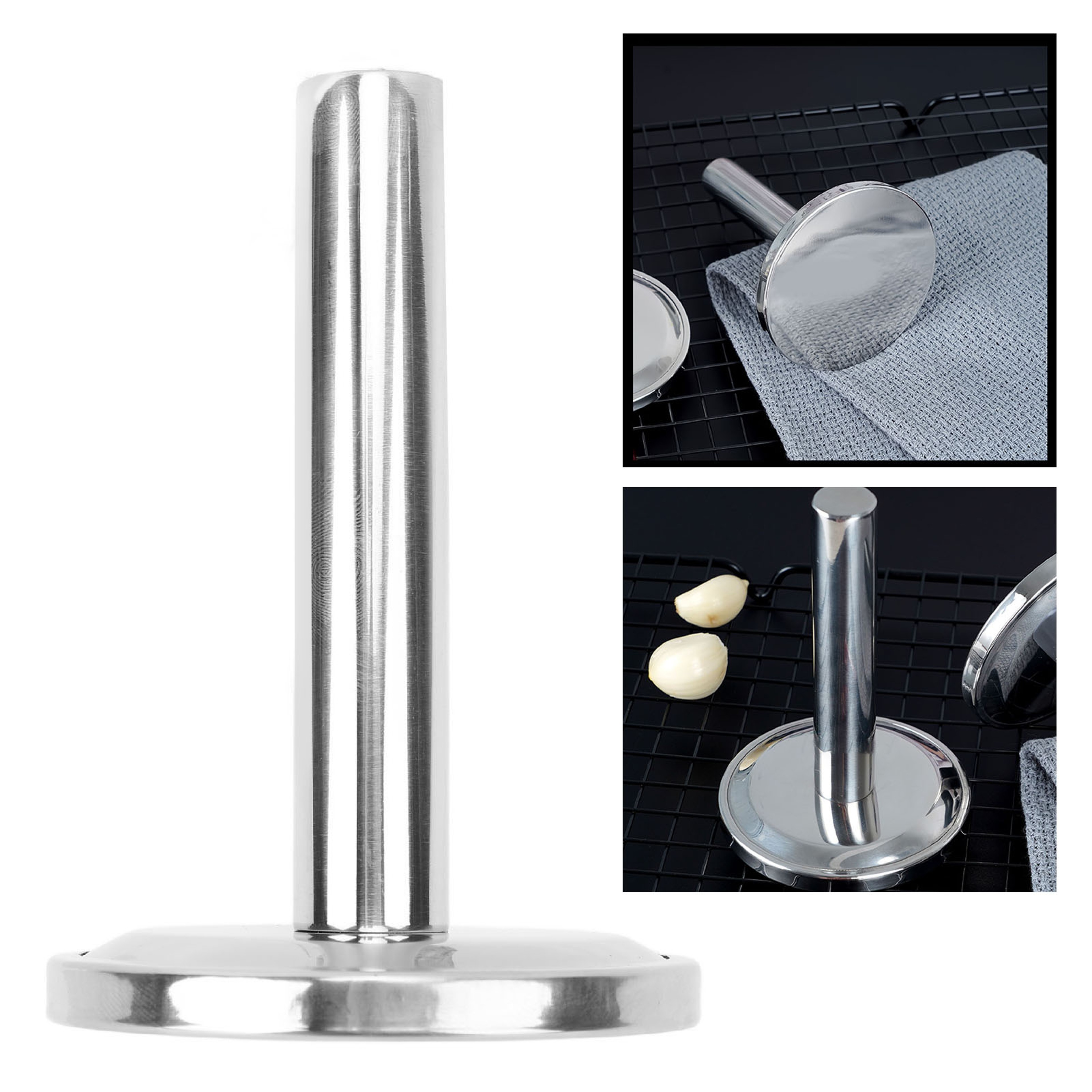 Stainless Steel Meat Tenderizer Hammer for Chicken Steak and Cutlets – view 3