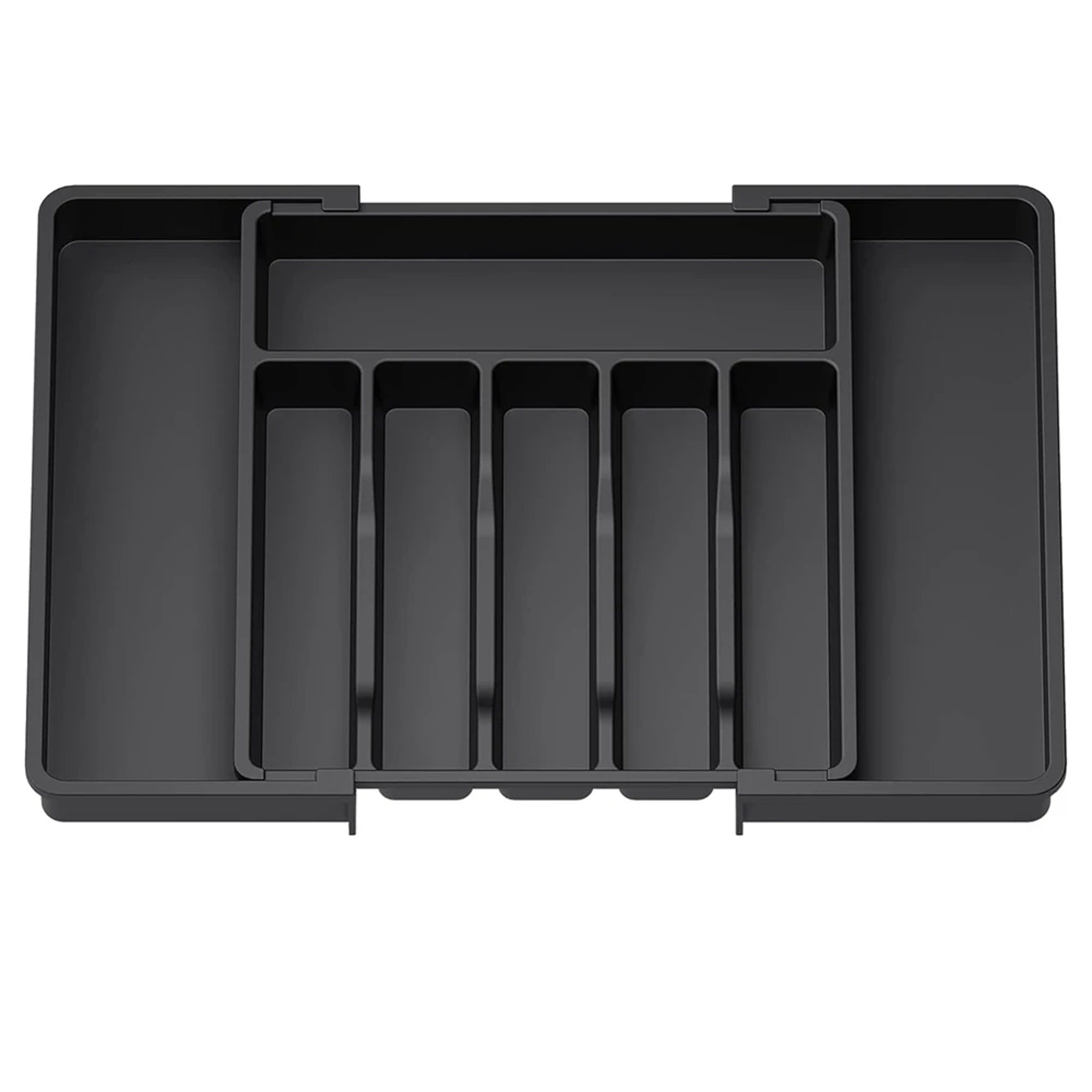 Expandable Silverware Drawer Organizer Adjustable Utensil Tray For Kitchen Cutlery Storage 6