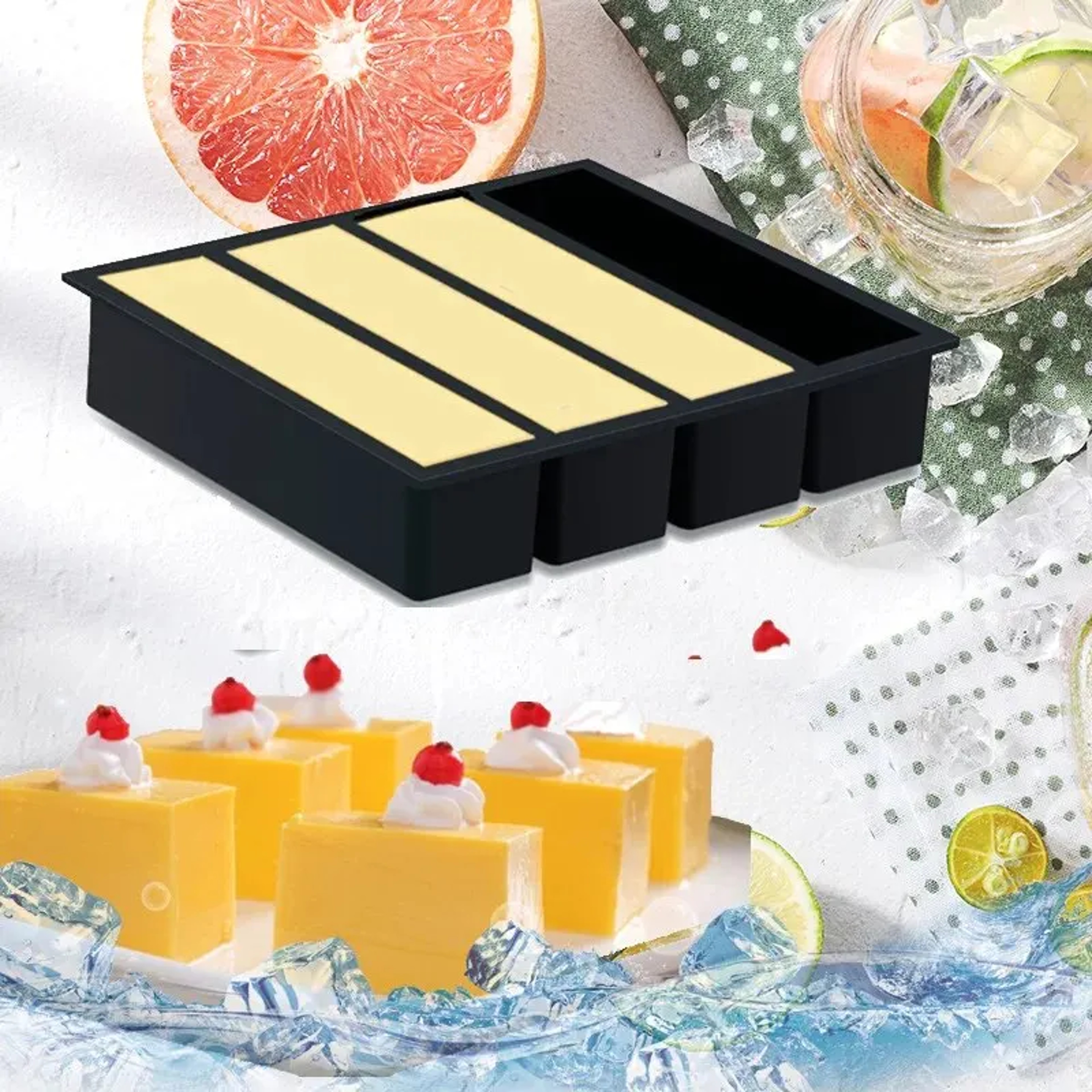 ArcticBar Giant Silicone Whiskey Ice Cube Tray Mold 2