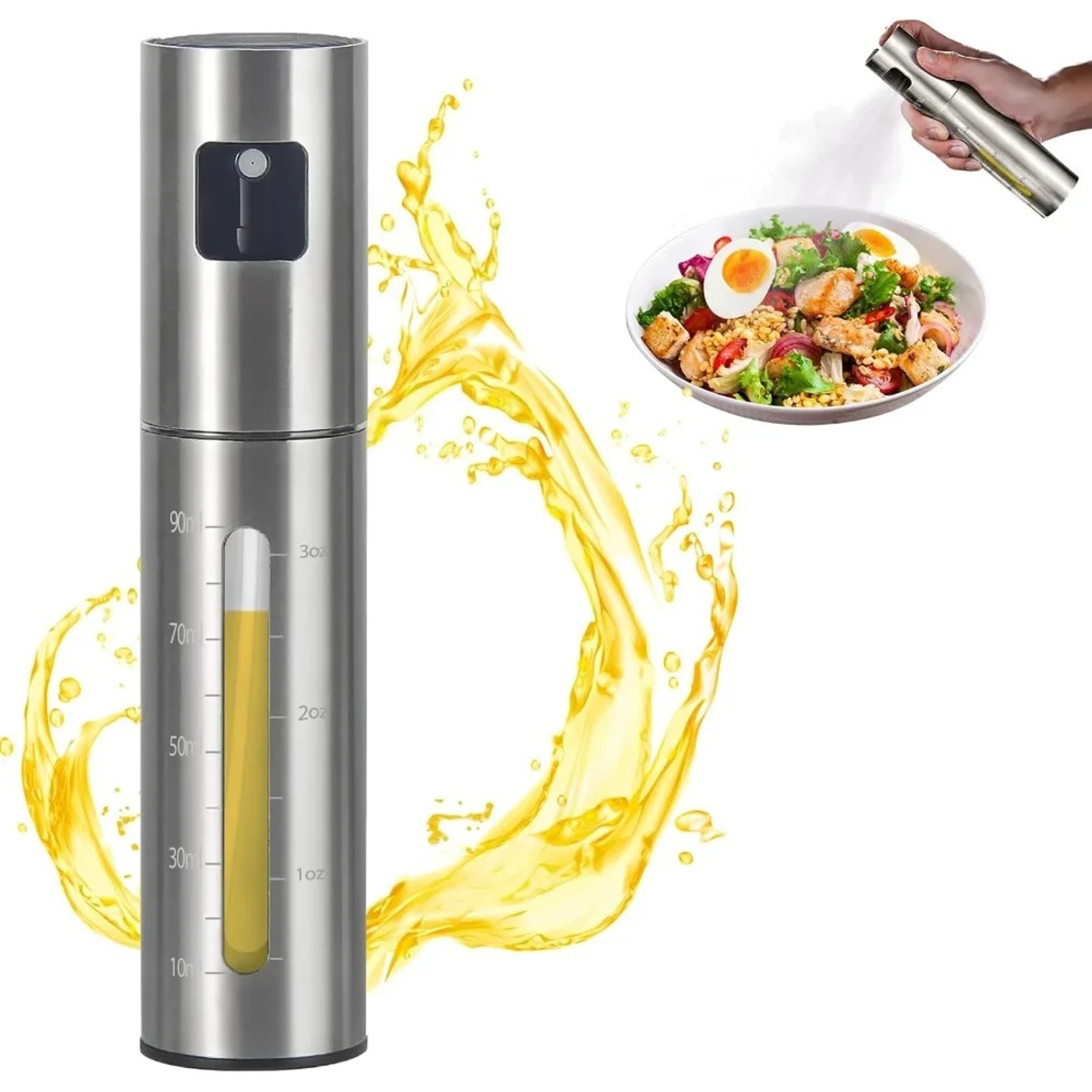 Precision Mist Olive Oil Sprayer For Healthy Cooking  Air Fryer Meals 0
