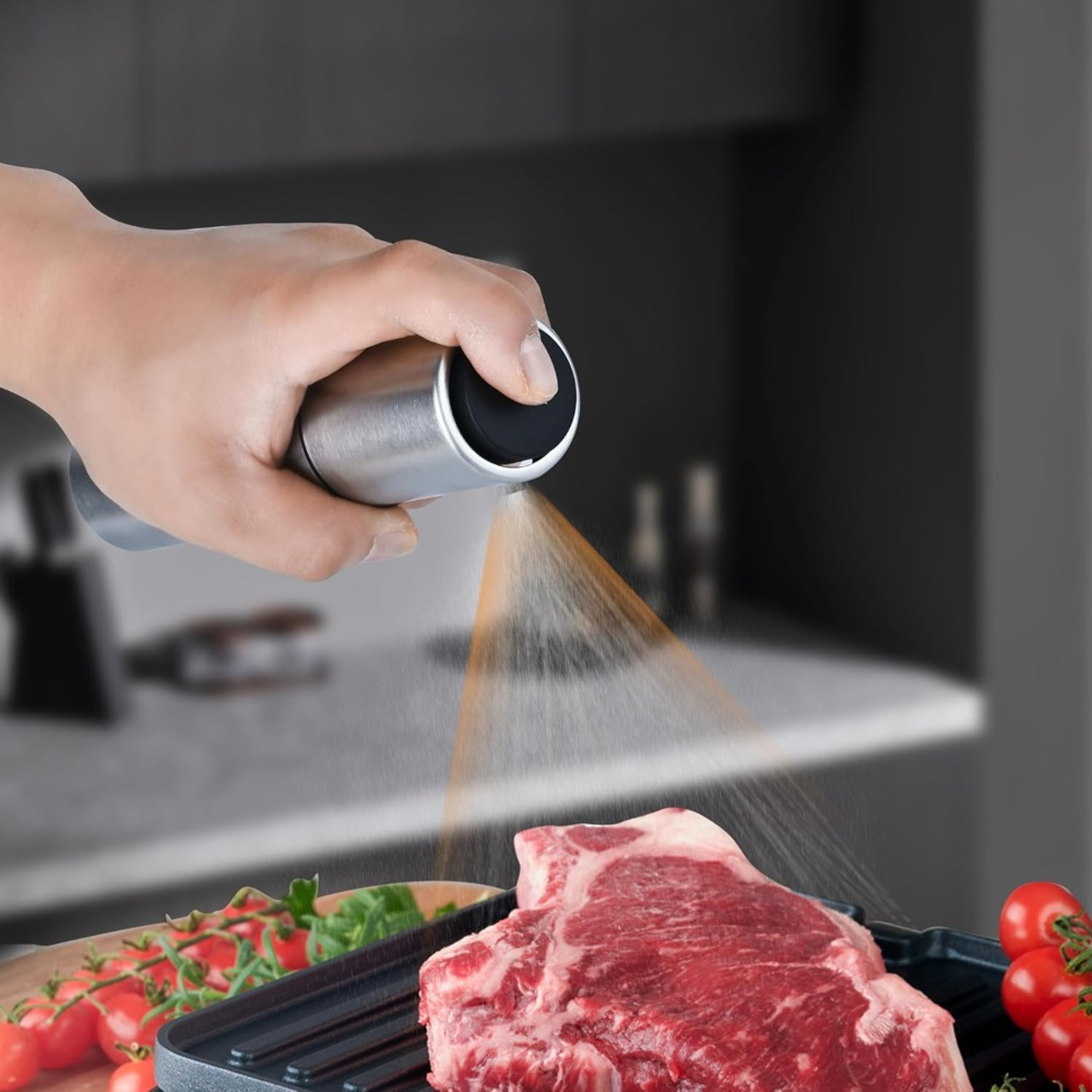 Precision Mist Olive Oil Sprayer For Healthy Cooking  Air Fryer Meals 5