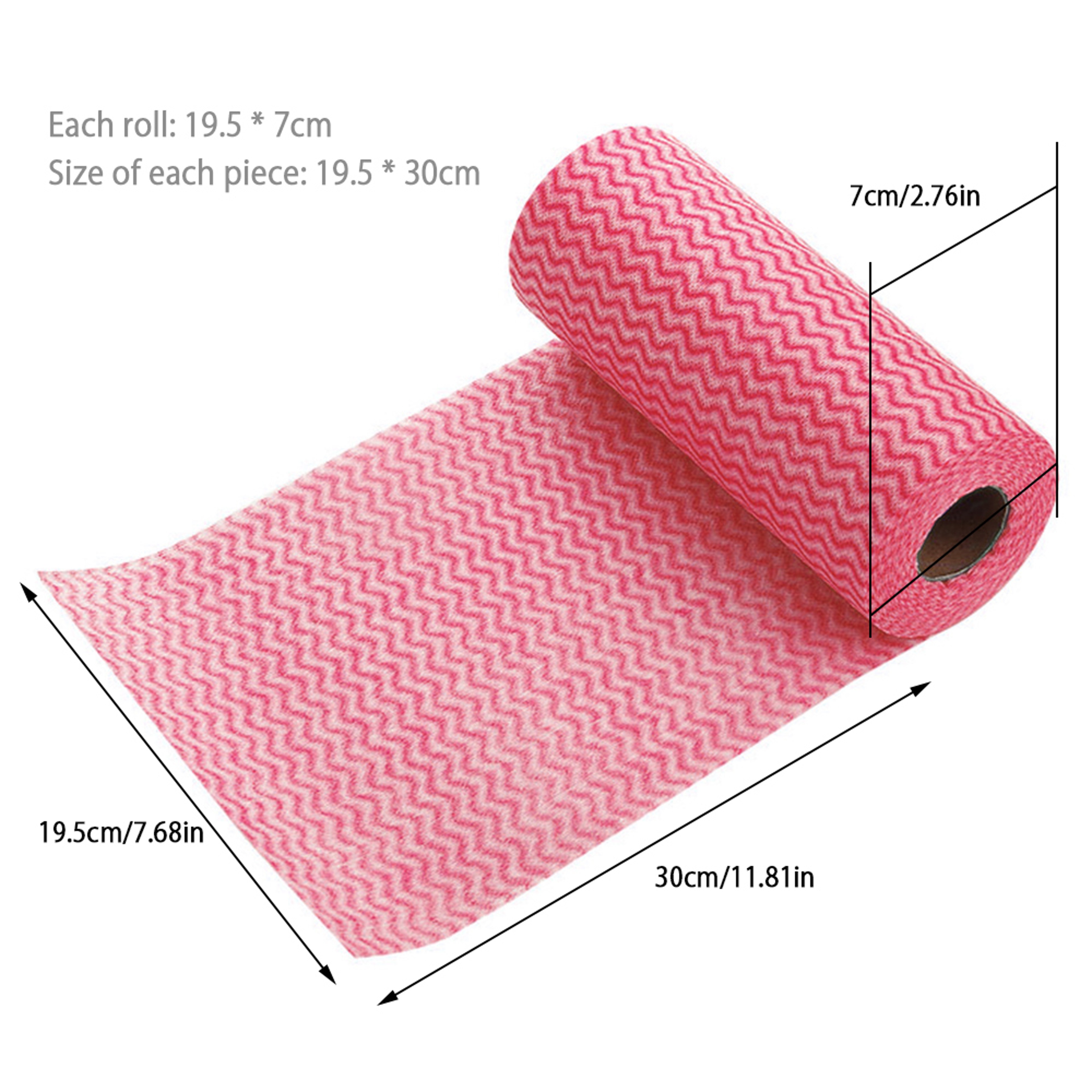 EcoClean Reusable Cleaning Cloth Roll  Sheets Multi Purpose Kitchen Cleaning Towels 3