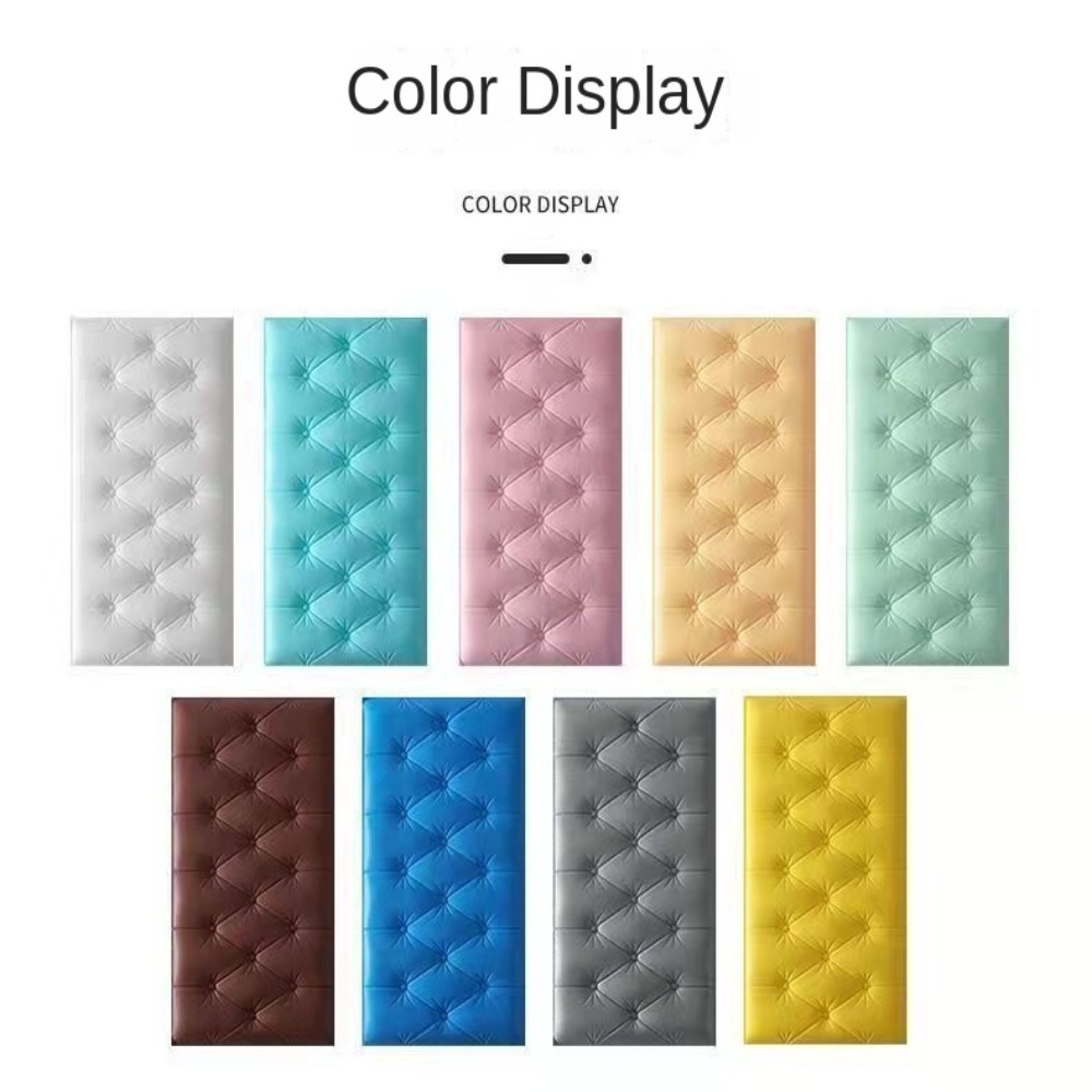 Wall Stickers Self Adhesive Soft Wall Padding Panels for Bedroom Nursery Home Decor – view 5
