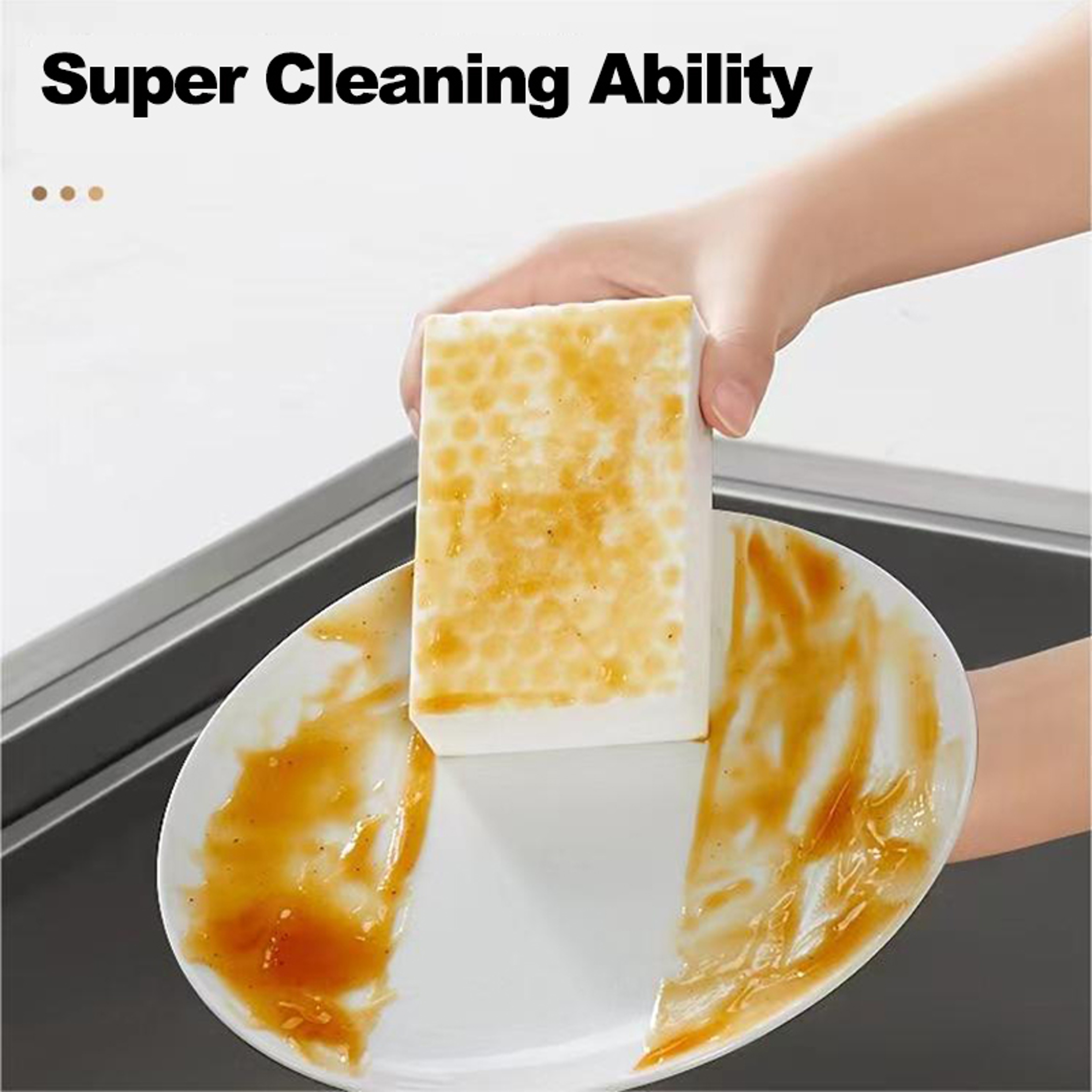 Compressed Magic Eraser Sponge Set PCS HighDensity Melamine Cleaning Sponge For Multi Surface Clean 2