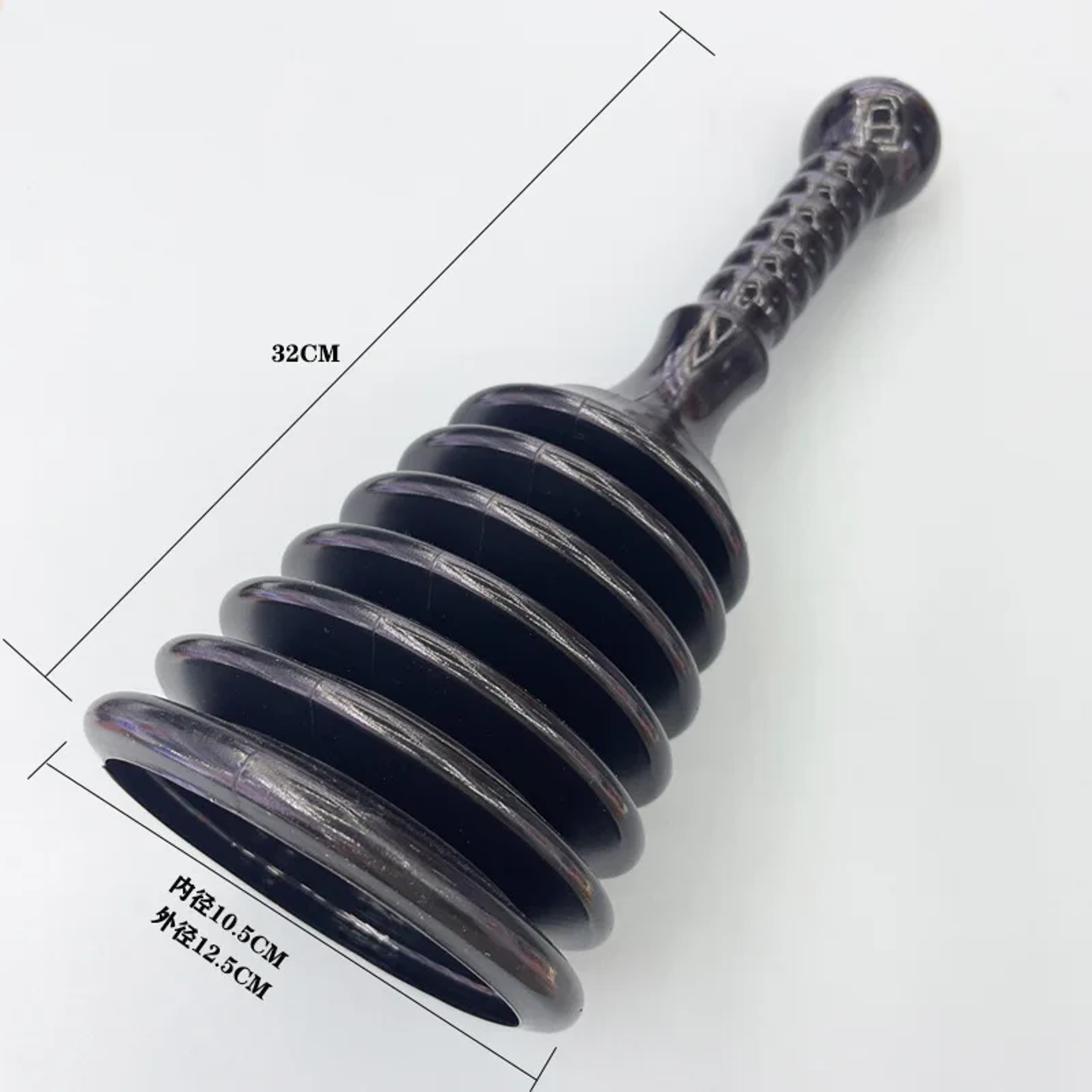 Power Suction Drain Plunger for Sink, Toilet & Bathtub Pipe Clog Remover – view 2
