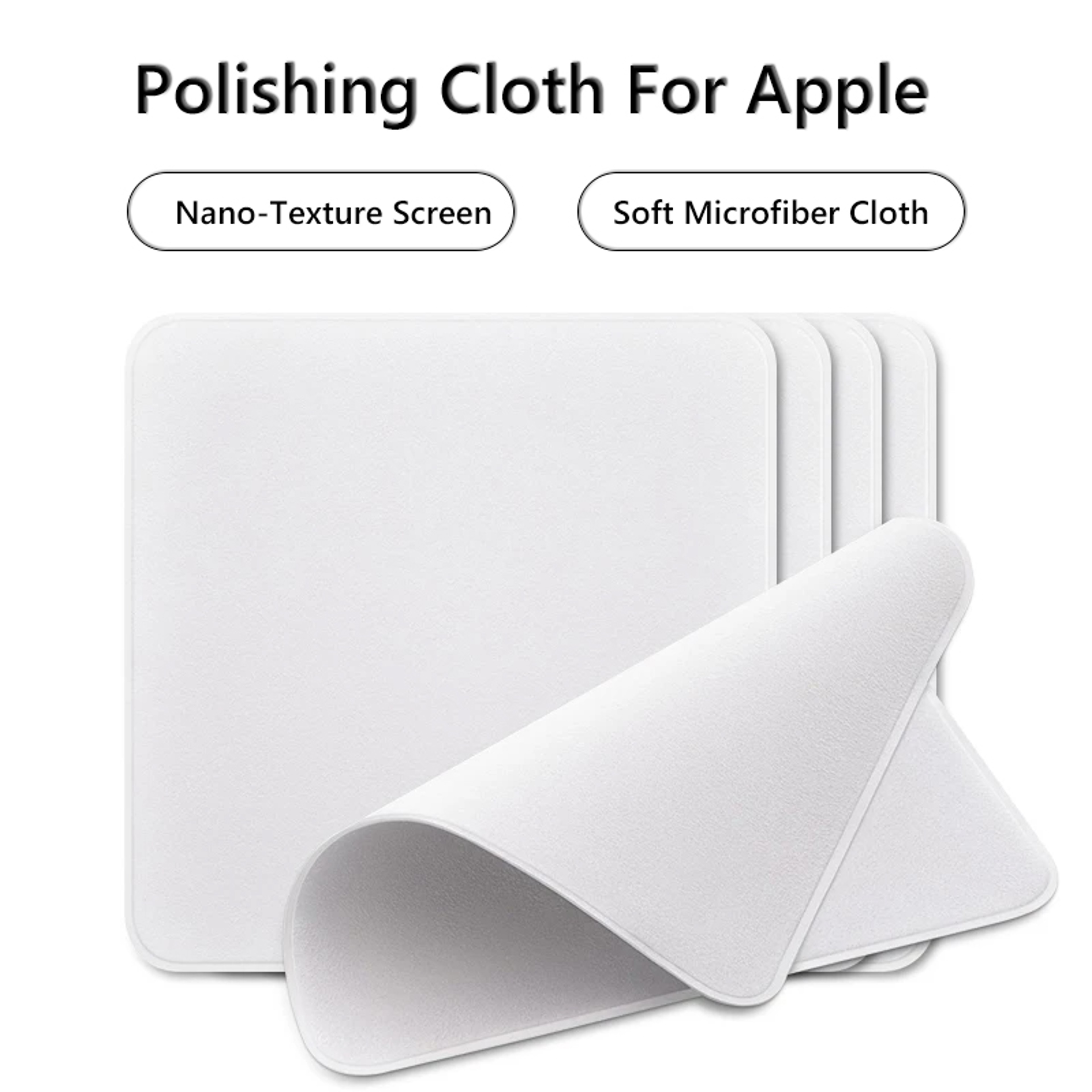 Premium Screen Cleaning Cloth For Apple Devices Glasses  Camera Lenses Microfiber Polishing Wipe 1