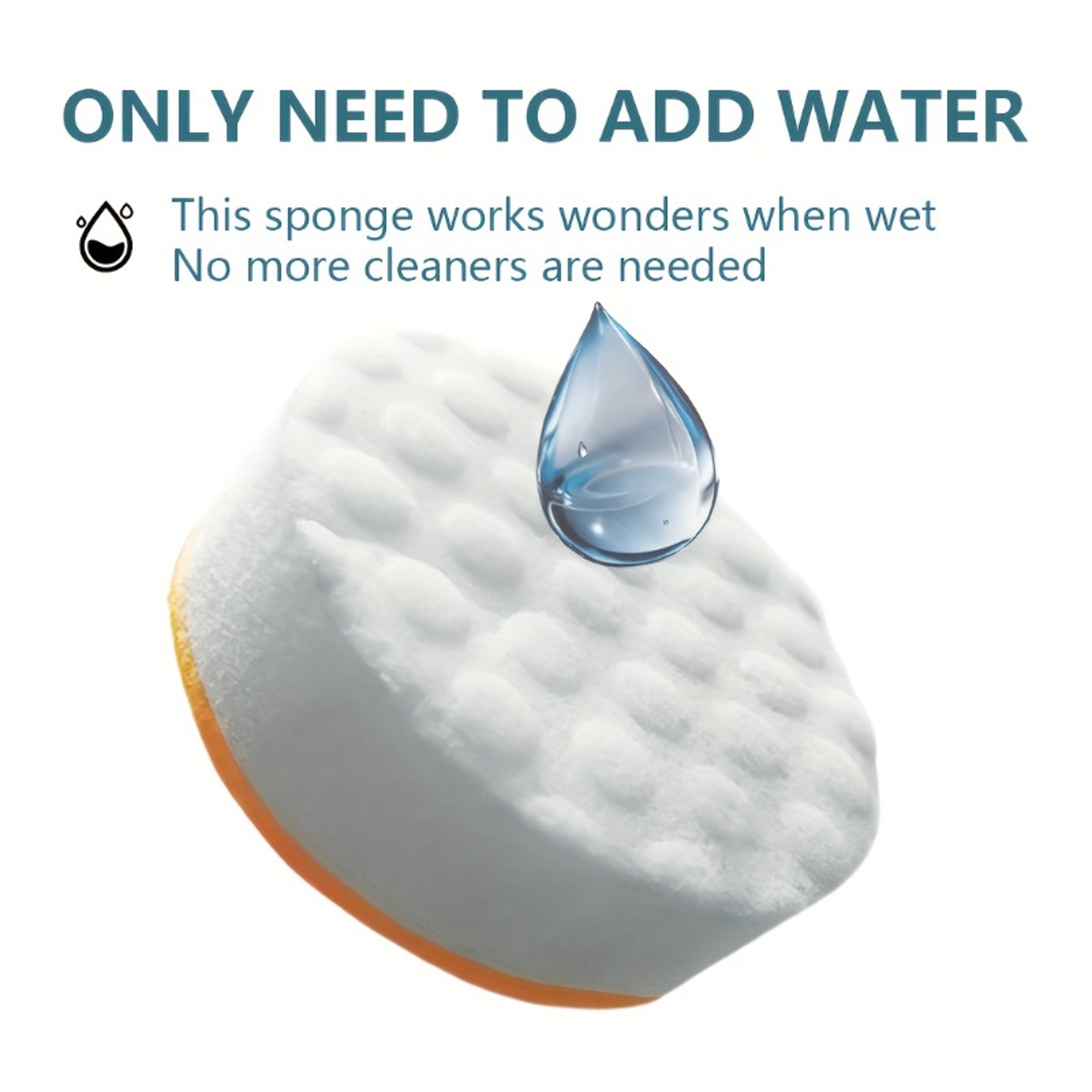 Dual Sided Kitchen Cleaning Sponge for Dishes, Bowls & Pots – view 4