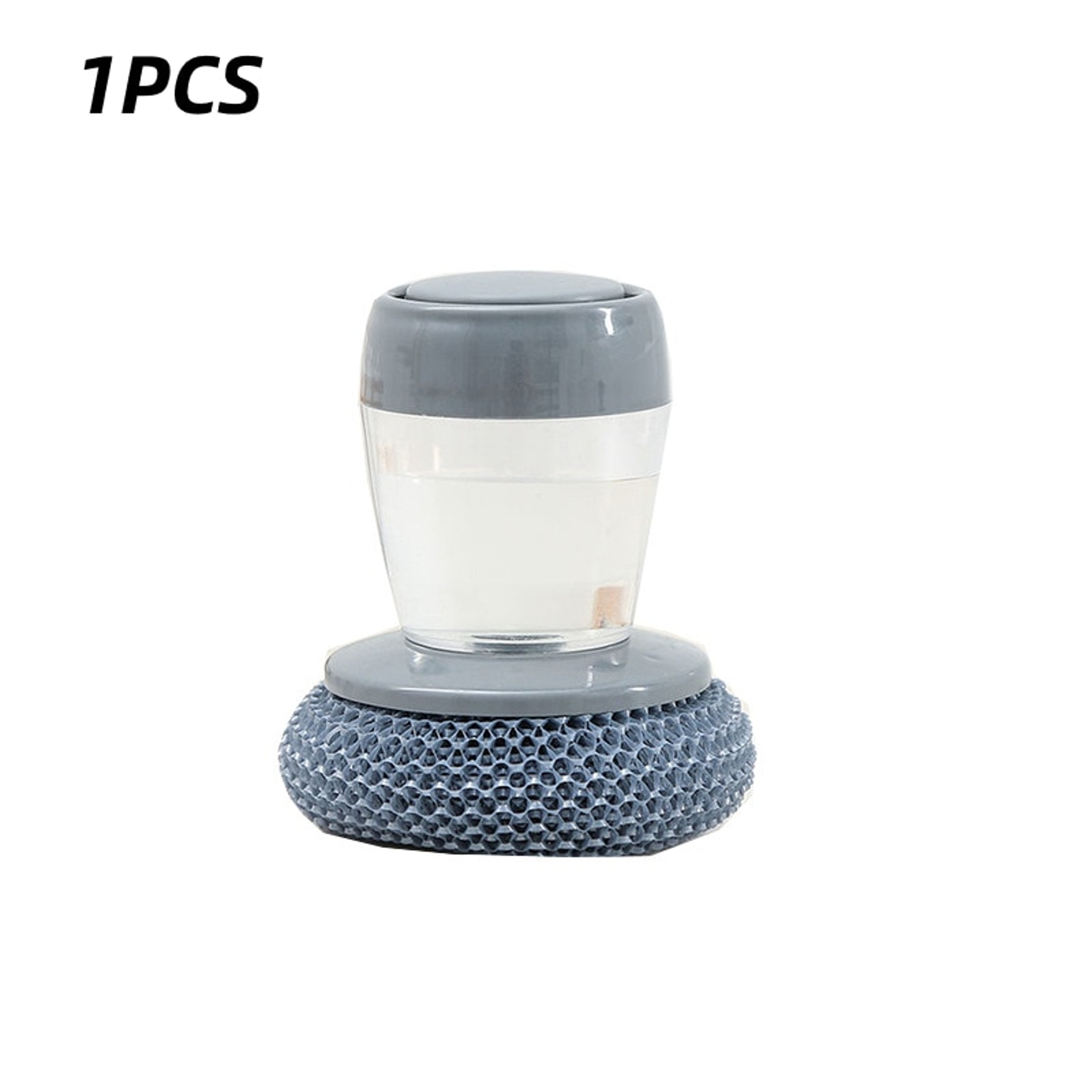 Portable Soap Dispensing Dish Brush With Refillable Handle For Easy Kitchen Sink Cleaning 6