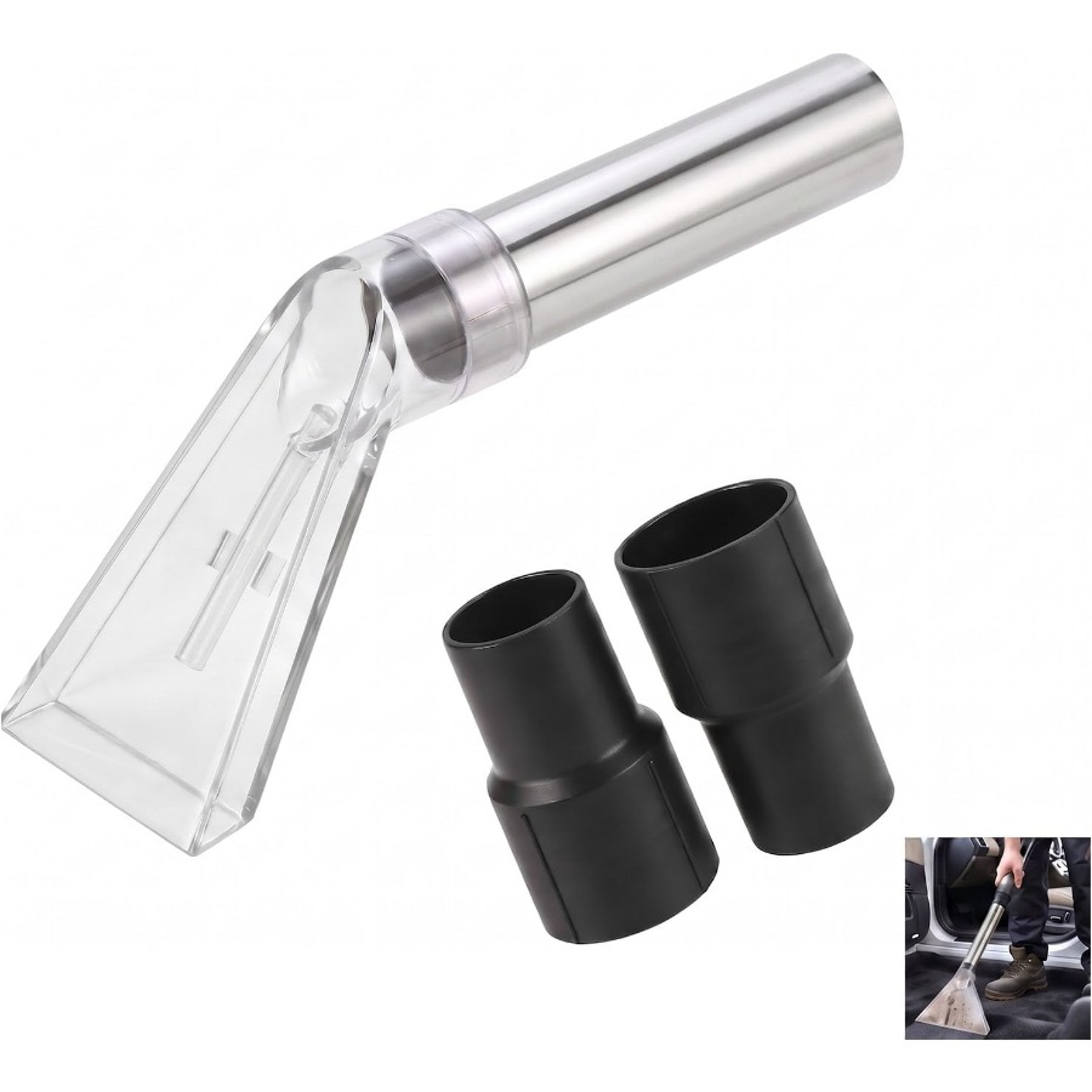 Universal Vacuum Cleaner Brush Head Swivel Floor Nozzle For Carpet  Hard Floor Cleaning 6