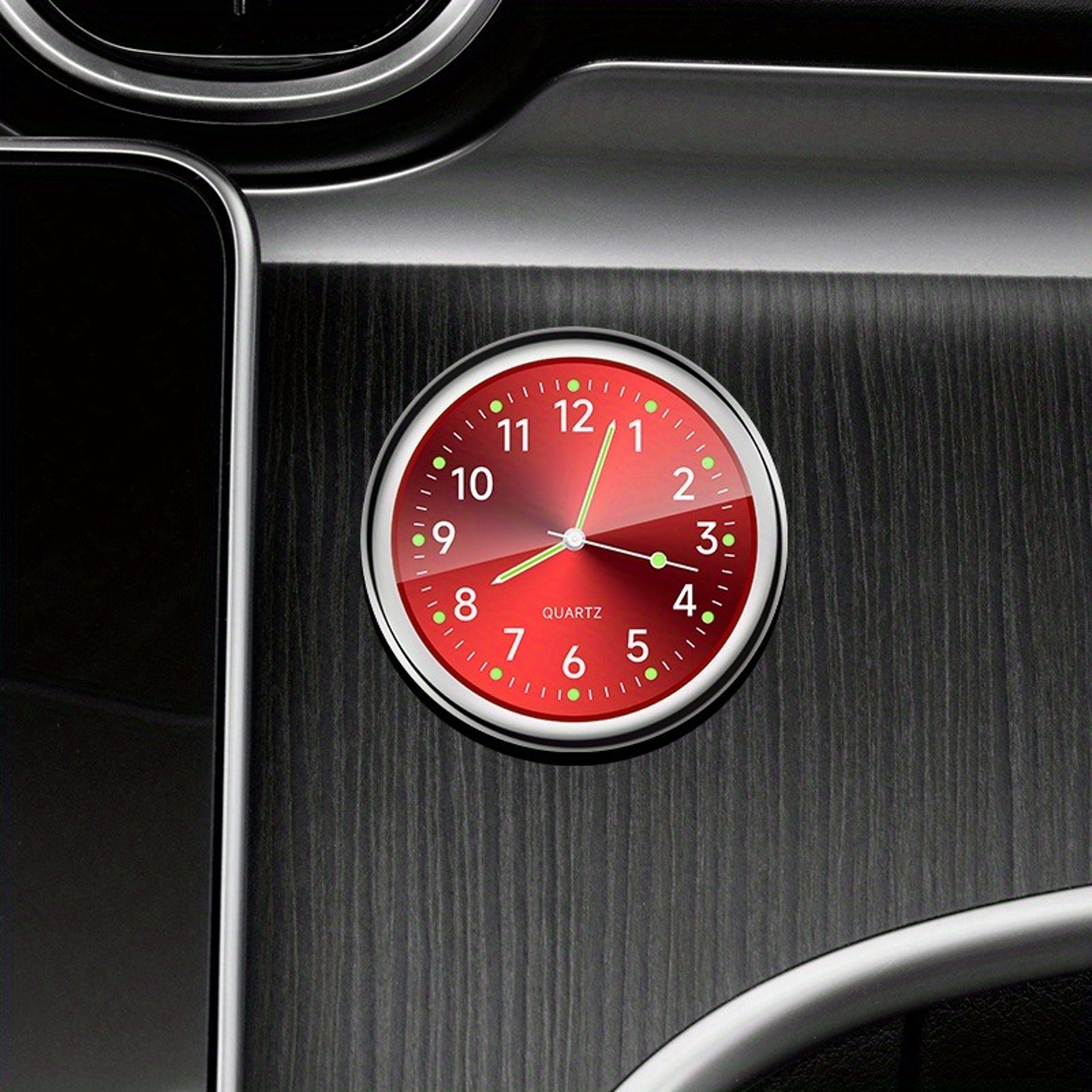 Glow Mini Car Dashboard Clock Luminous Mini Quartz Clock for Car Interior Decoration – view 10