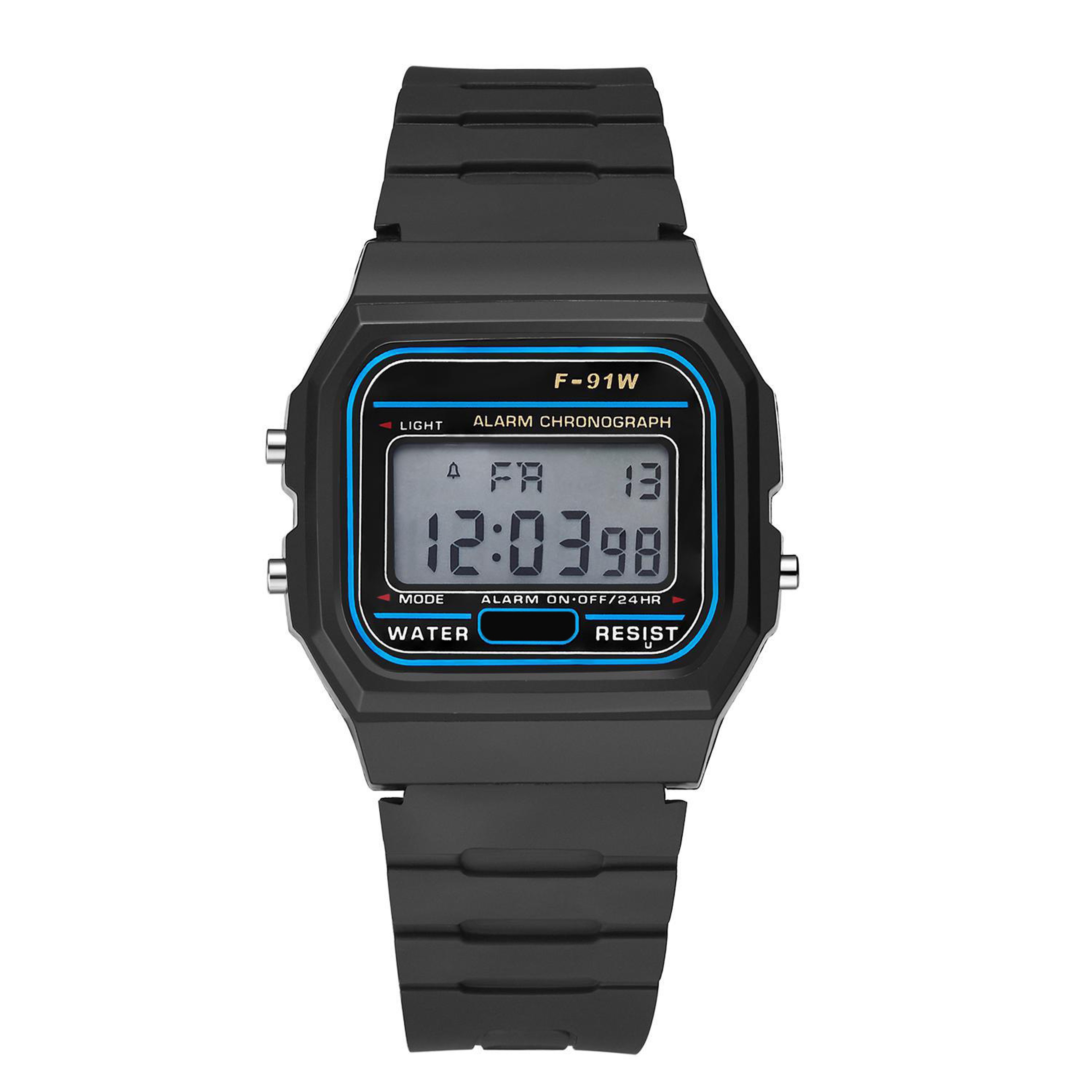 Luxury Digital Watch for Men with LED Display & Water Resistant Business Style – view 5