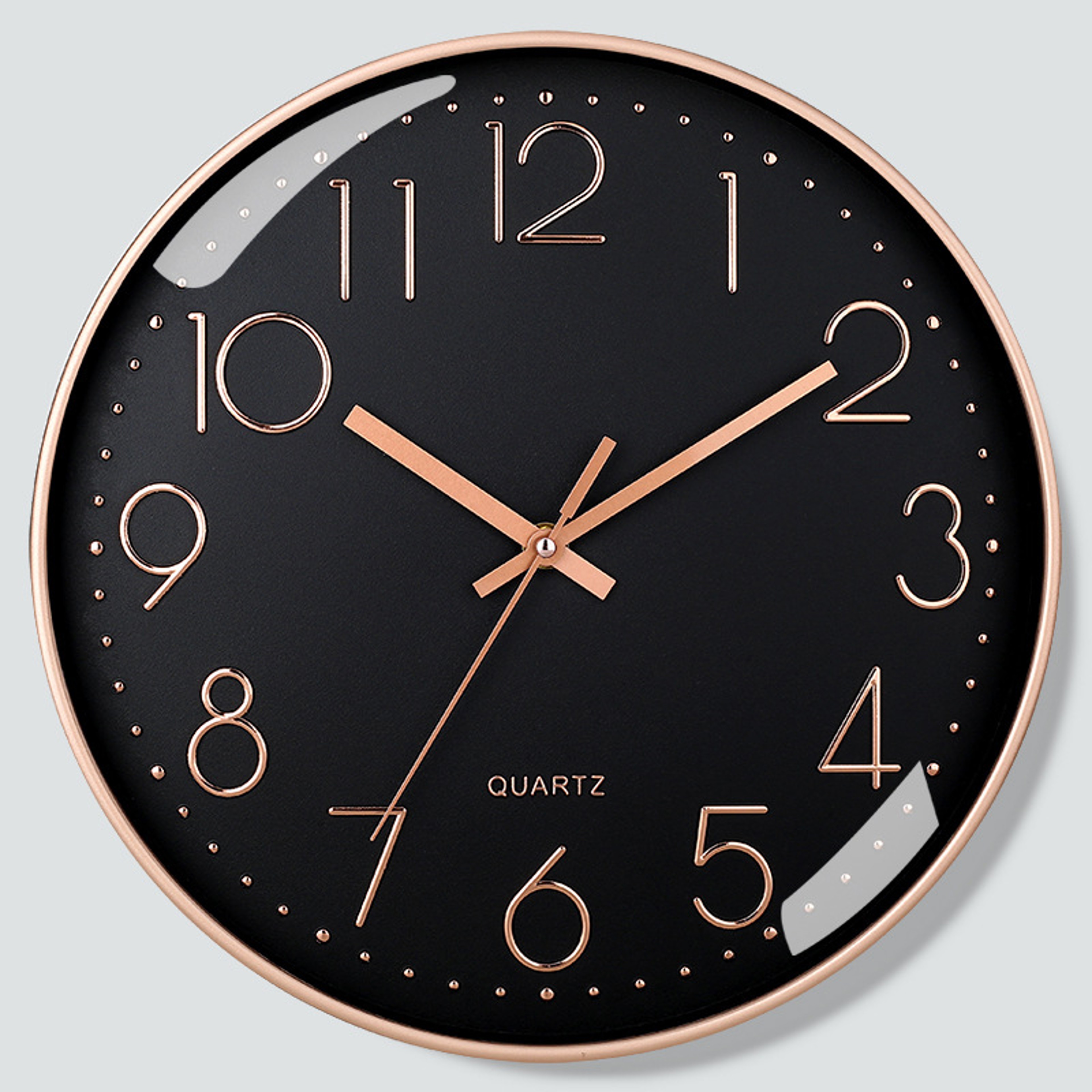 Silent Quartz Wall Clock Inch Modern Minimalist Wall Clock For Living Room Bedroom Office 6