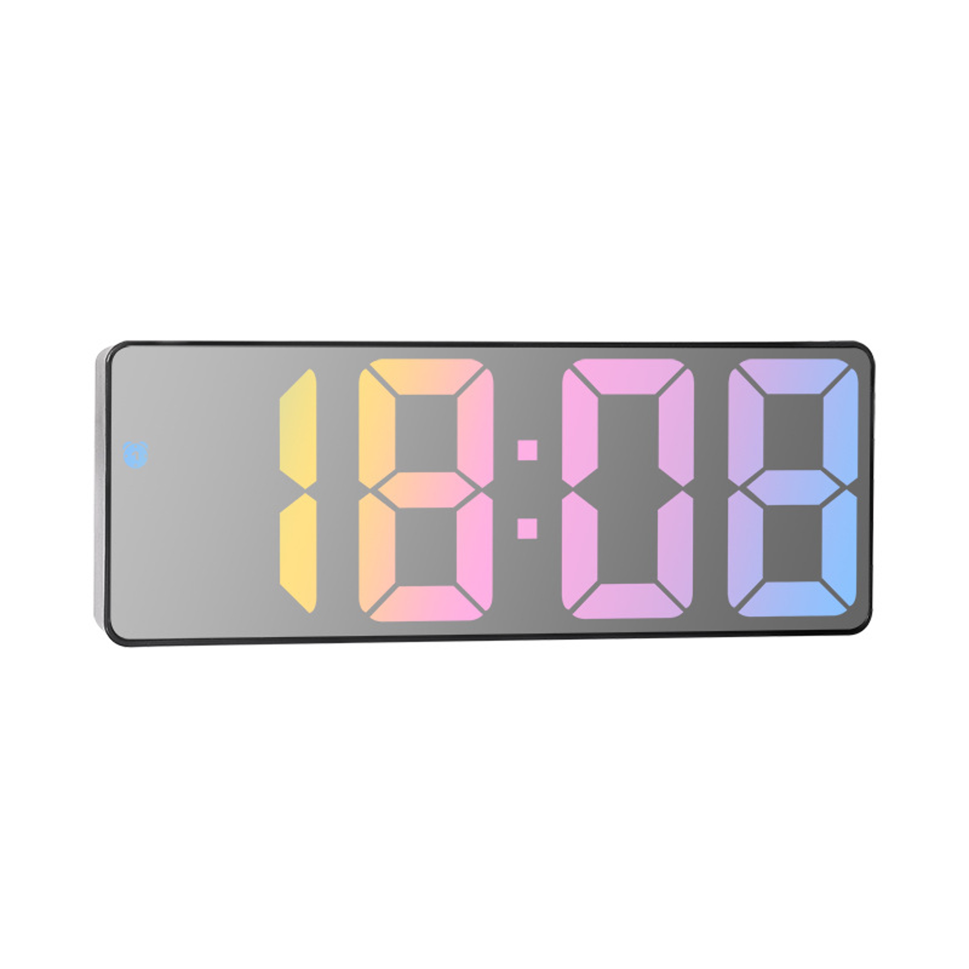 Voice Control Digital Alarm Clock with LED Display, Temperature, Date, Snooze & Night Mode – view 7