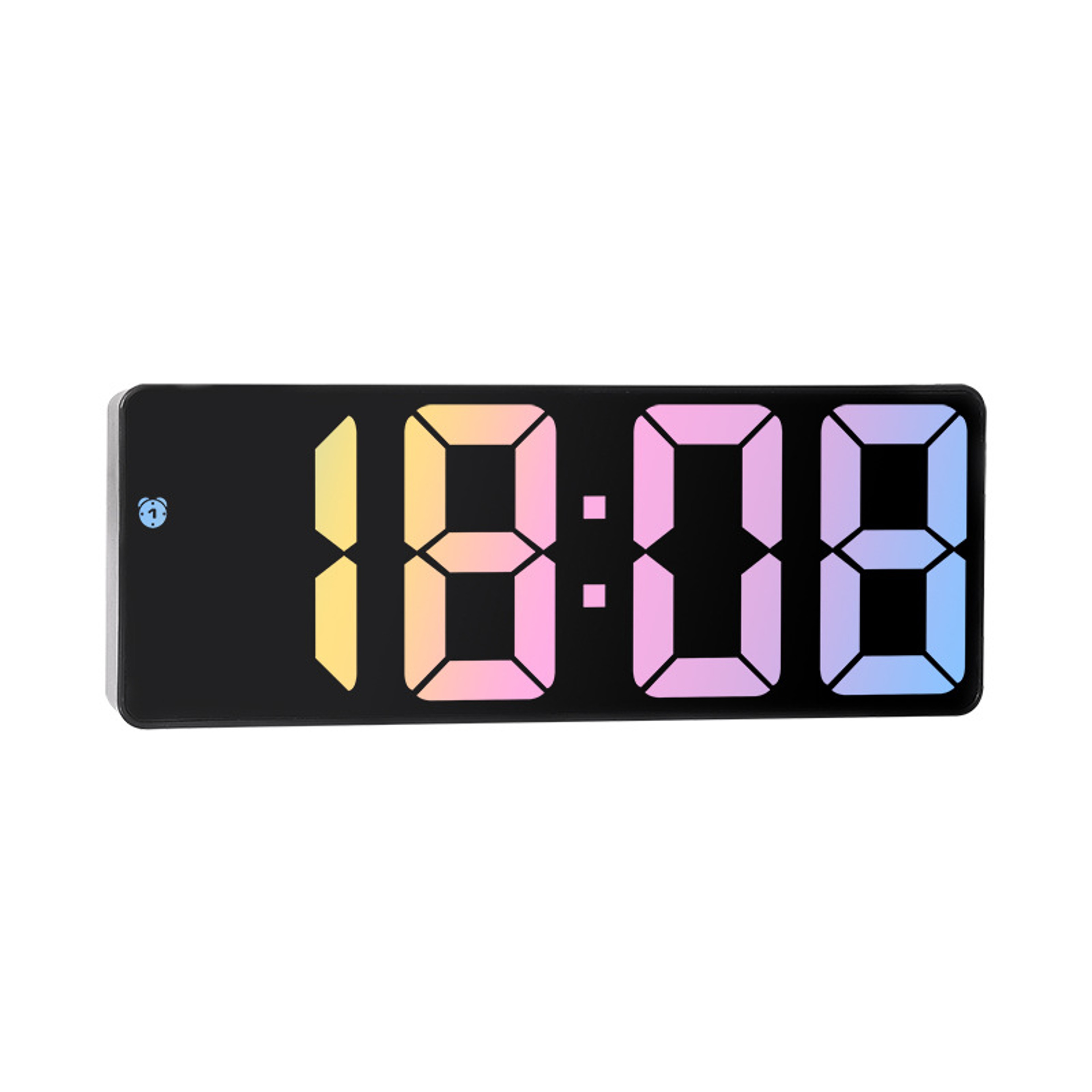 Voice Control Digital Alarm Clock with LED Display, Temperature, Date, Snooze & Night Mode – view 8