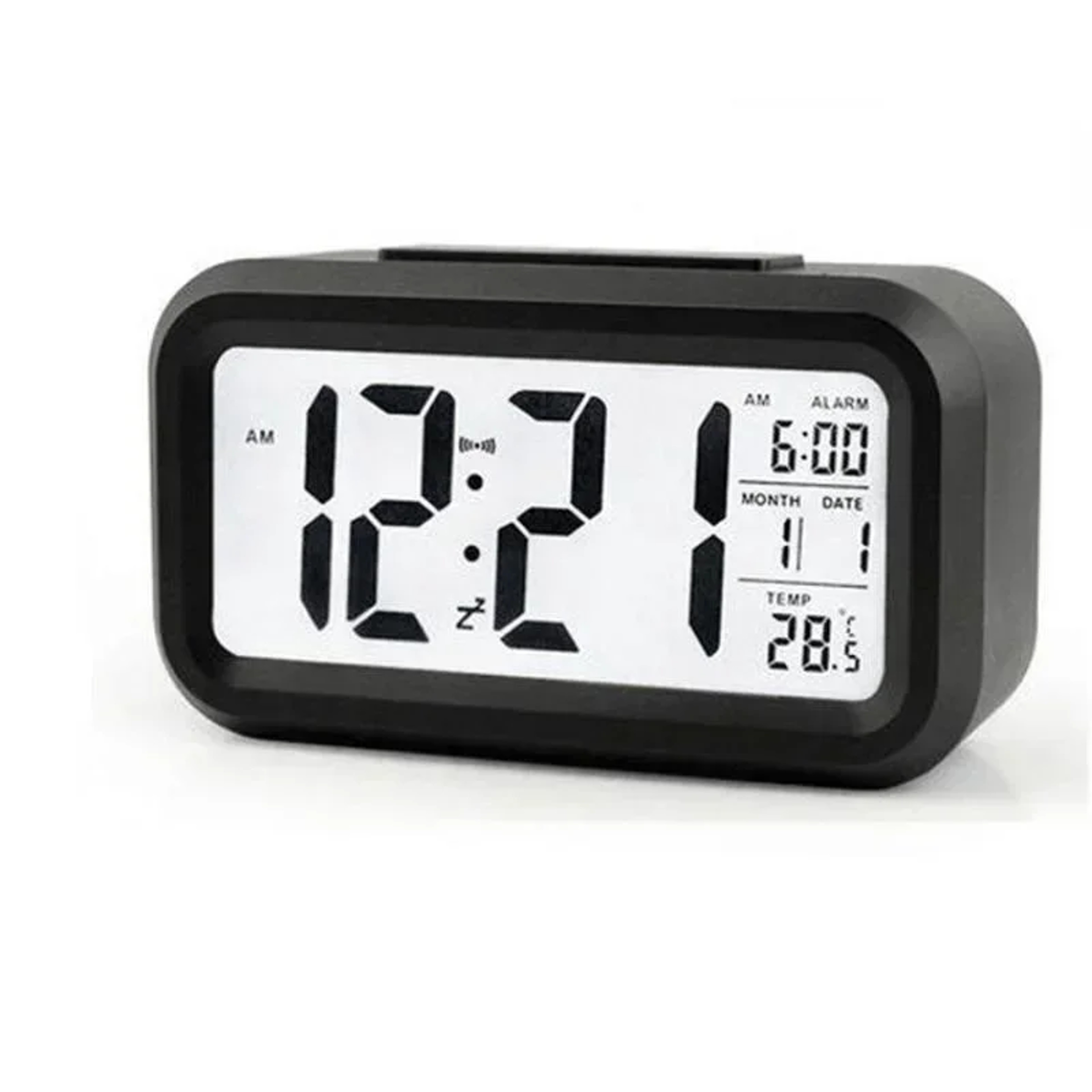 Digital LED Alarm Clock with Clear Display for Bedside Desk and Home Office – view 8