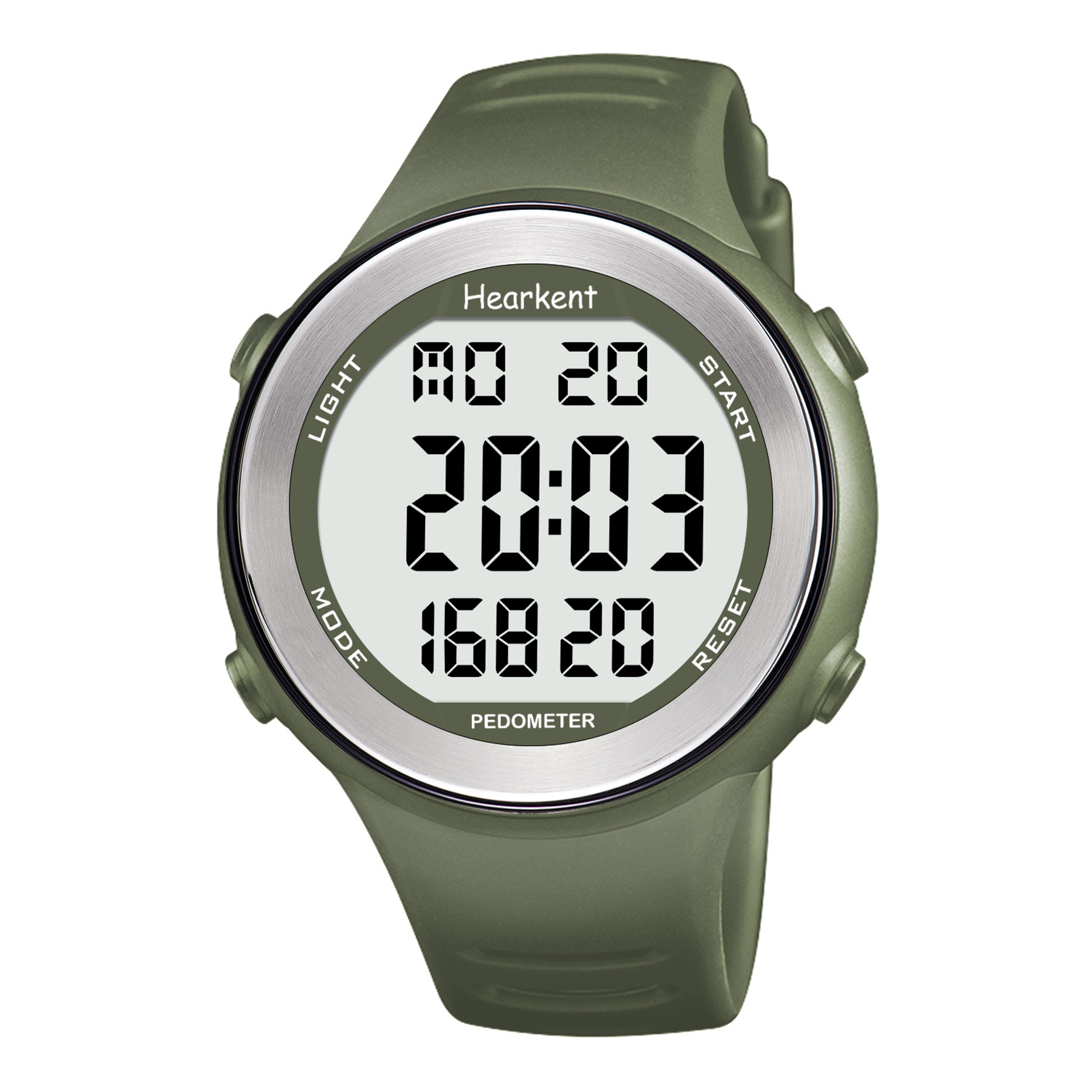 Hearkent Pedometer Watch Waterproof Step Counter Watch with Calorie Tracker & EL Backlight – view 8