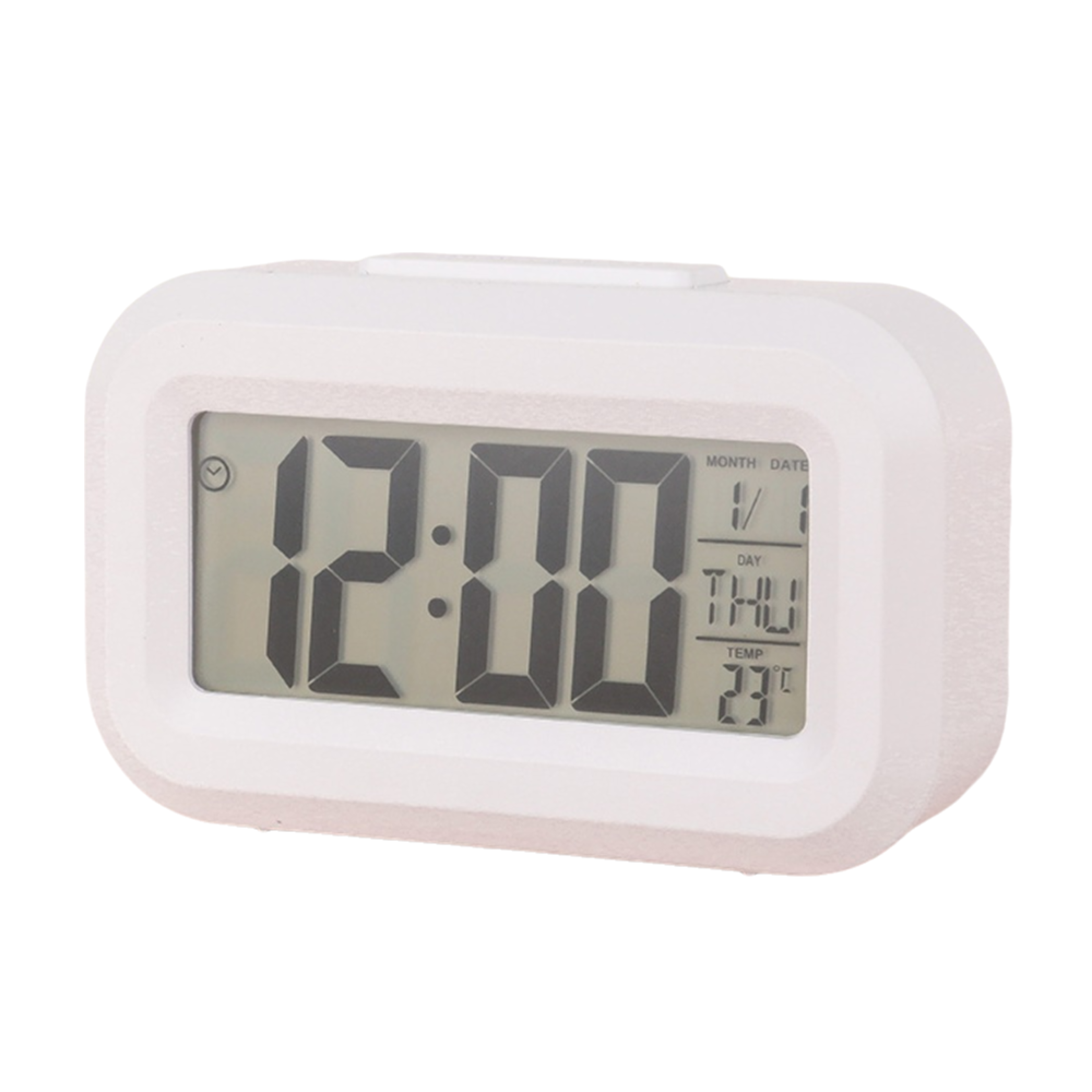 Smart Digital Alarm Clock with LCD Display, Temperature, Calendar & Battery Operation – view 9