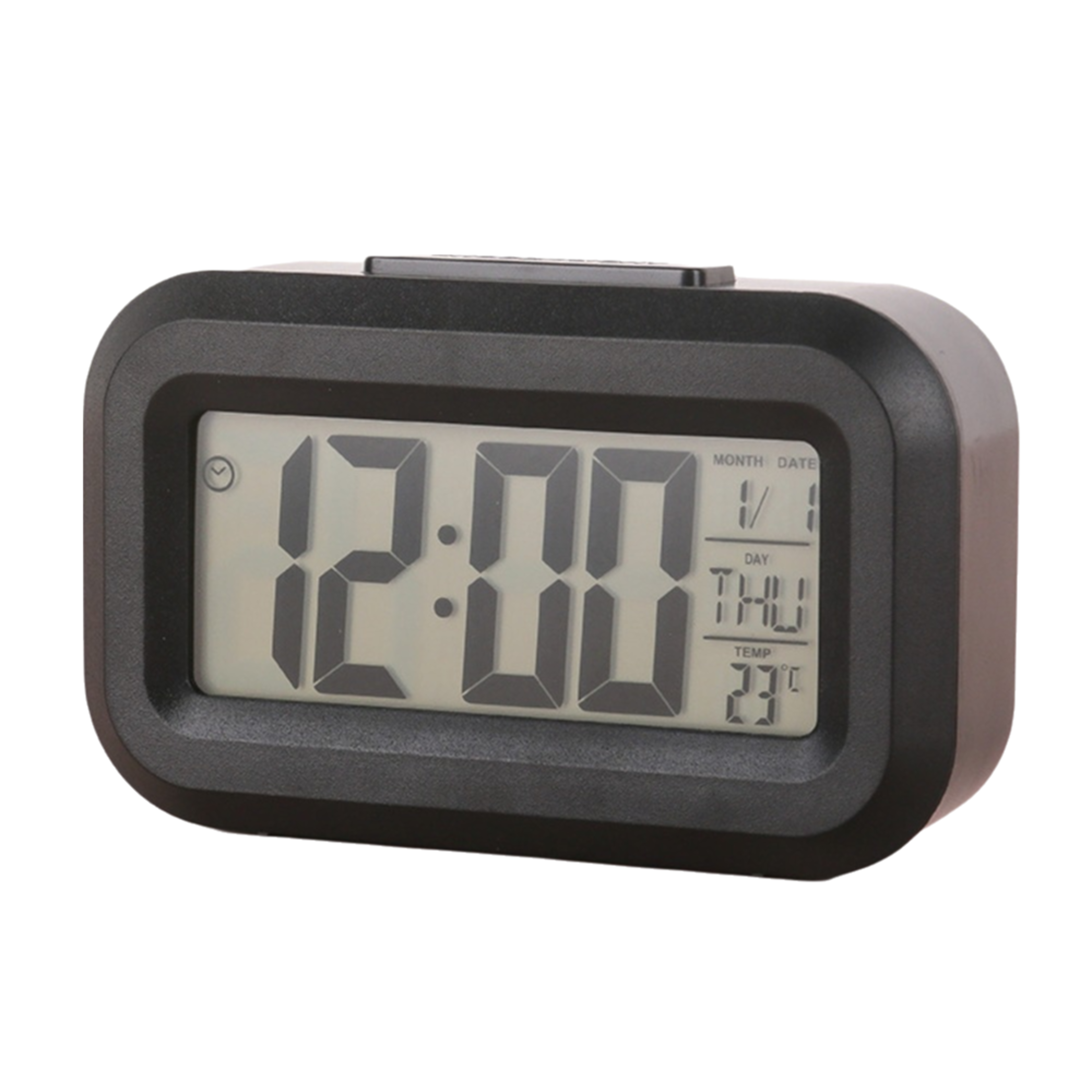 Smart Digital Alarm Clock with LCD Display, Temperature, Calendar & Battery Operation – view 11