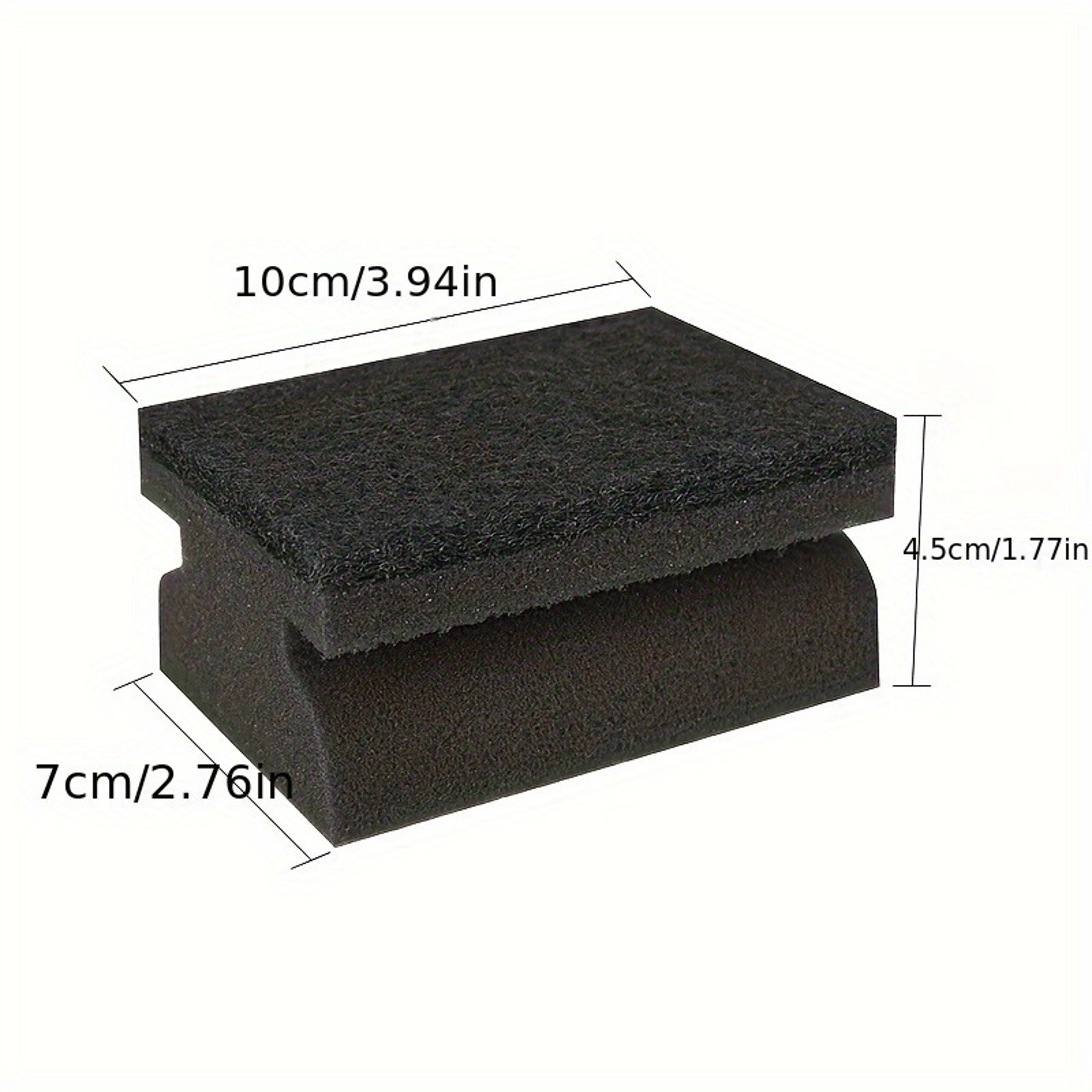 Non Scratch Cleaning Sponge Set Double Sided Dish Washing Kitchen Scrub Sponges 2