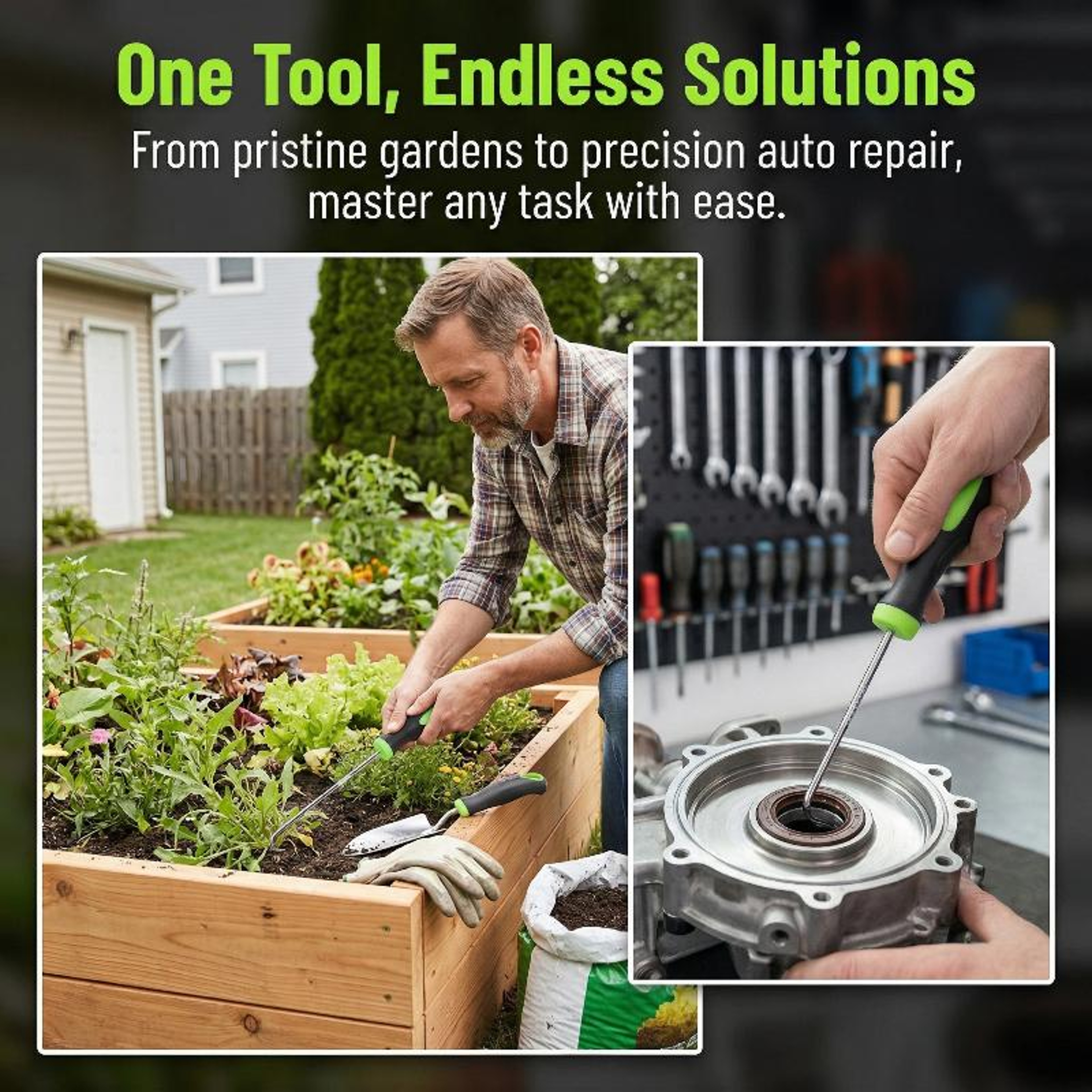 Heavy Duty Manual Weeder Root Pulling Weed Removal Tool For Lawn  Garden 4