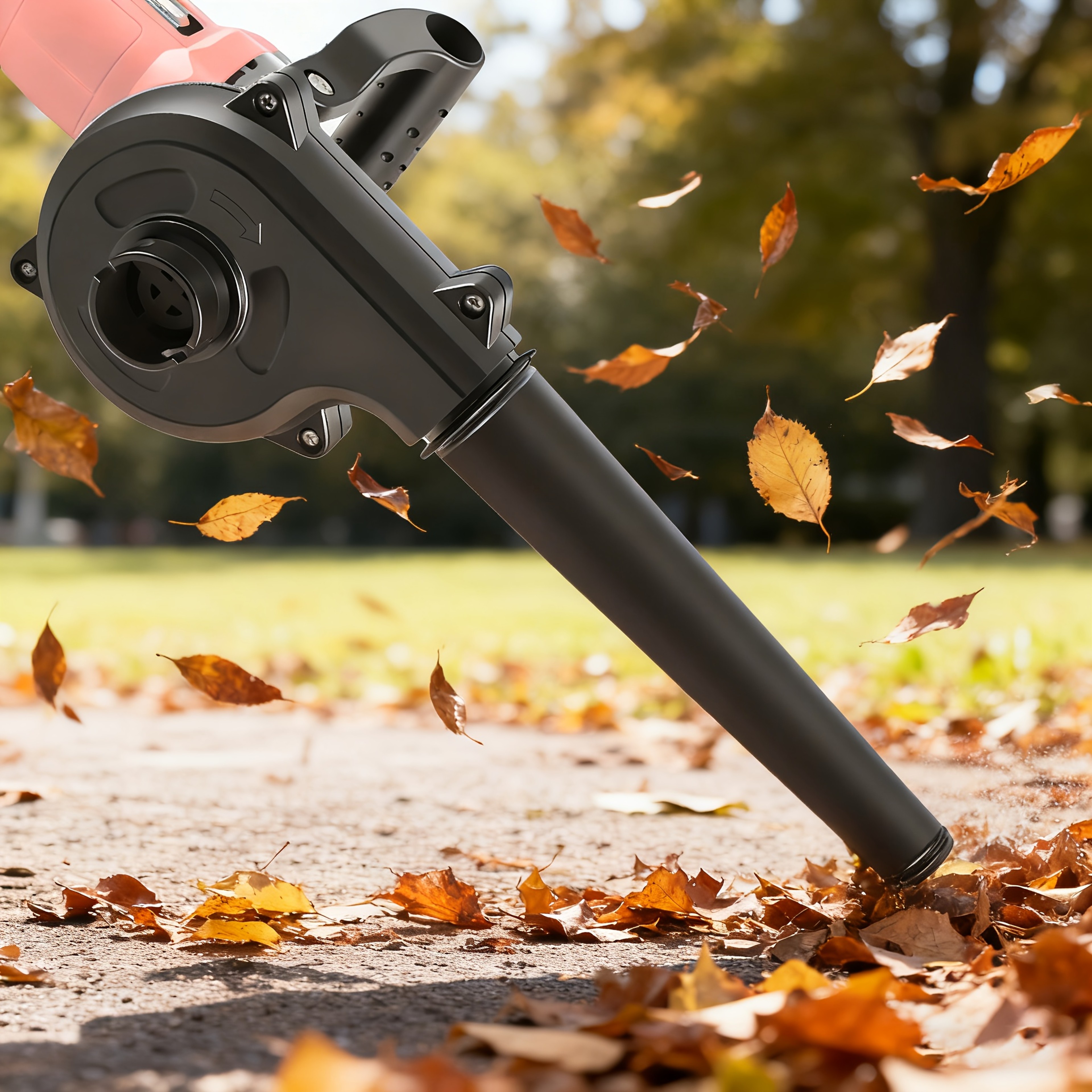 Cordless Leaf Blower Angle Grinder Attachment Handheld Air Blower for Garden & Workshop Cleaning – view 1