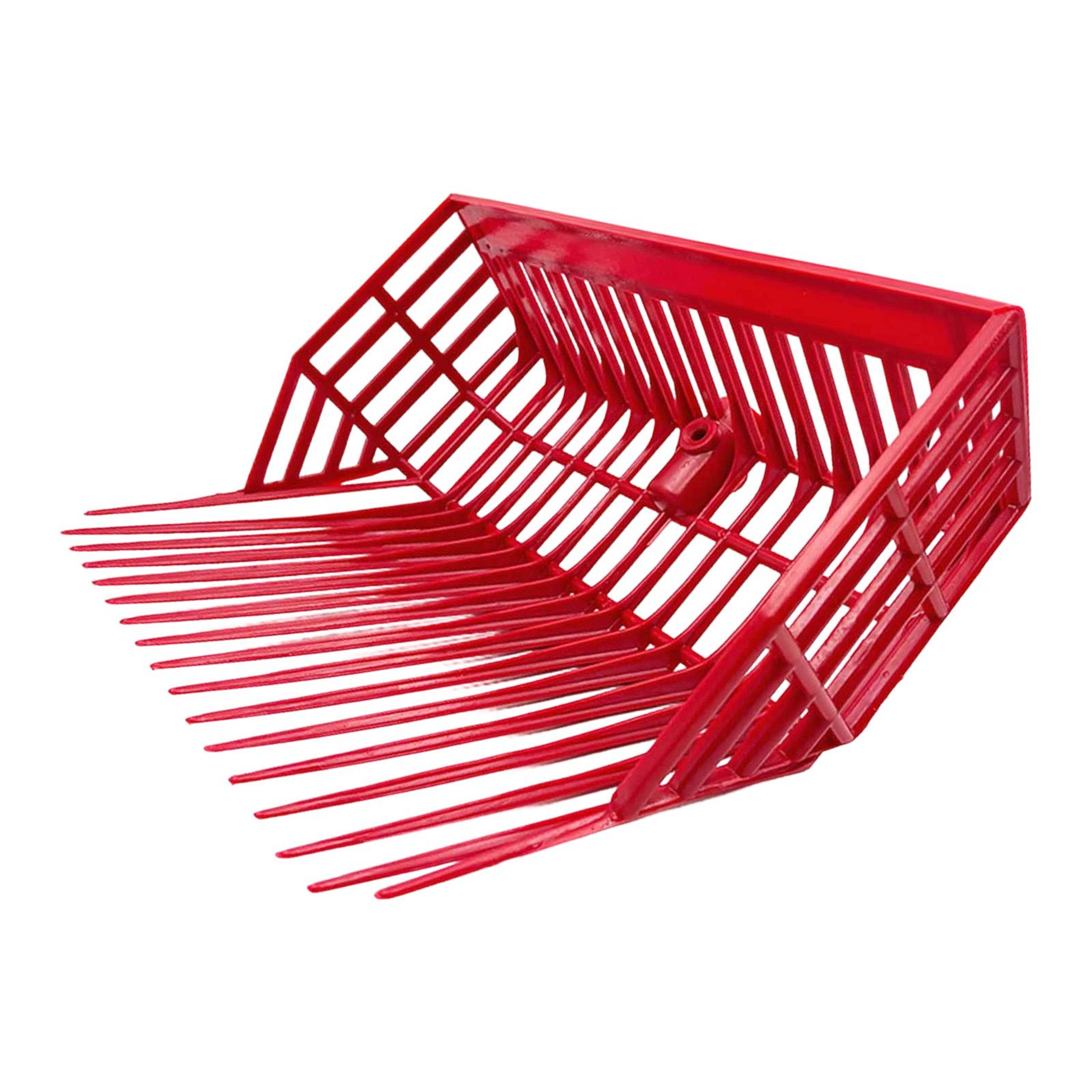 Heavy Duty Manure Fork Head Replacement with Angled Tines for Horse Stalls & Garden Cleanup – view 4