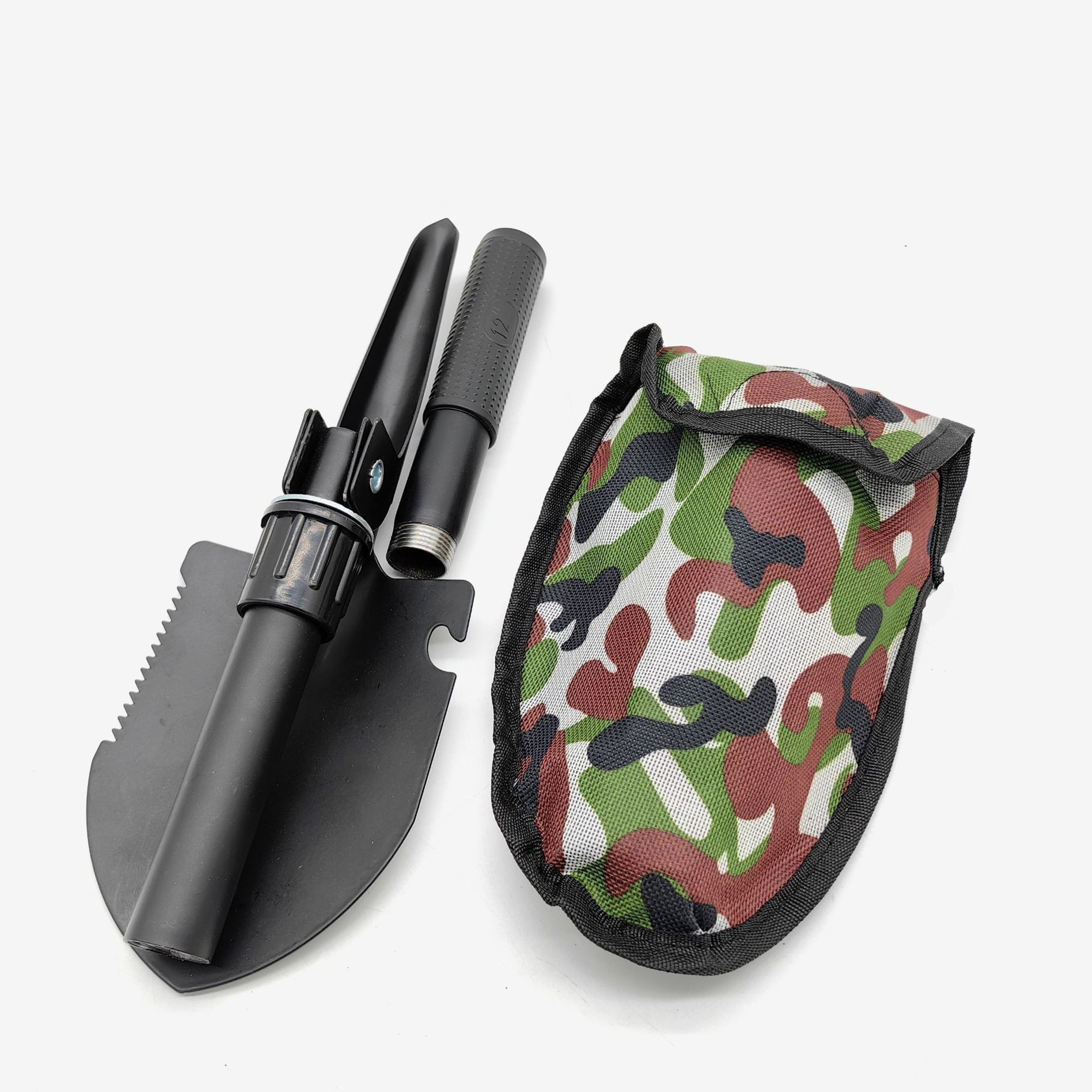 Multifunction Survival Folding Camping Shovel with Pickaxe | Military Entrenching Tool for Outdoor Adventures – view 7