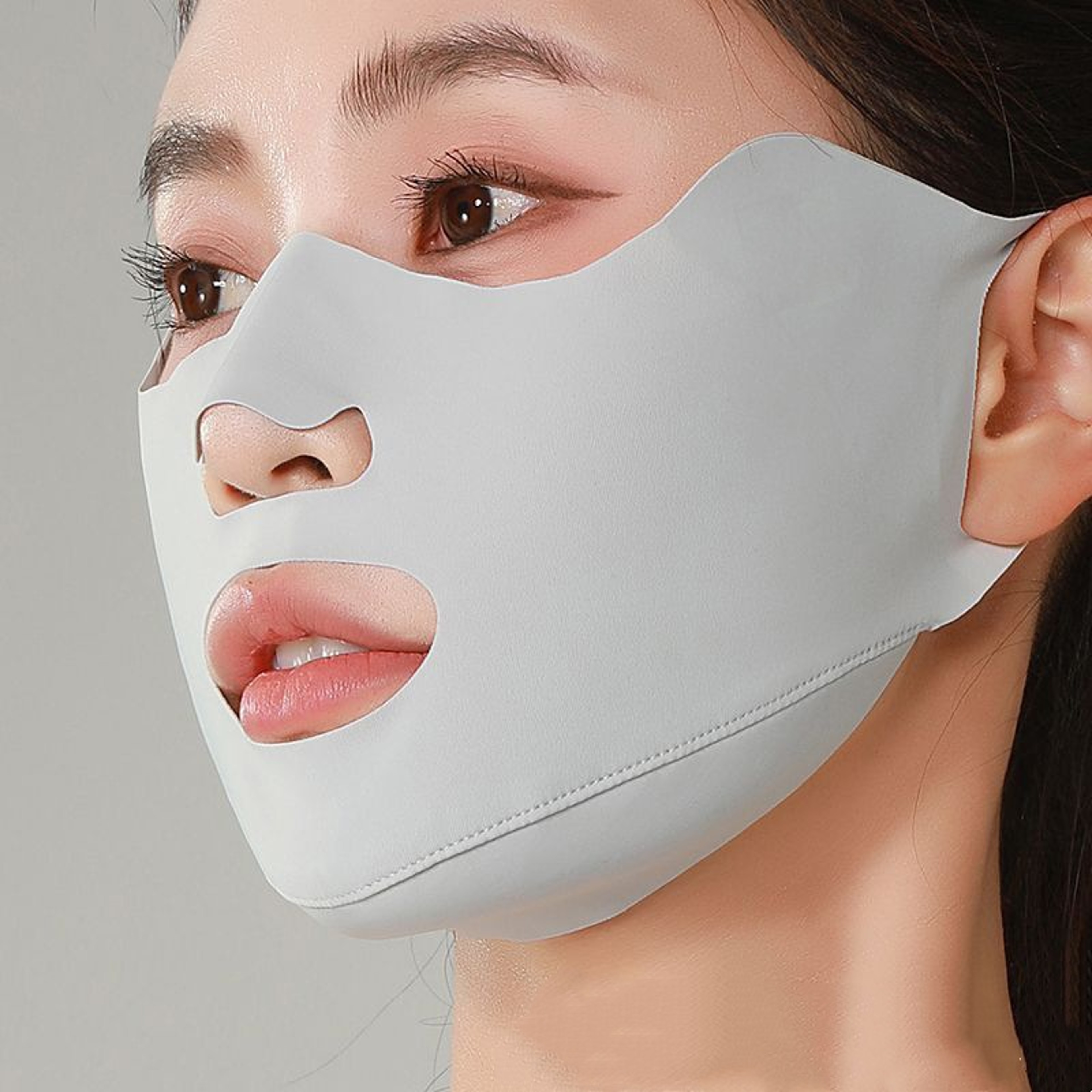 Cooling Ice Silk UV Protection Face Mask For Cycling Sun Protection  Dust Defense 1