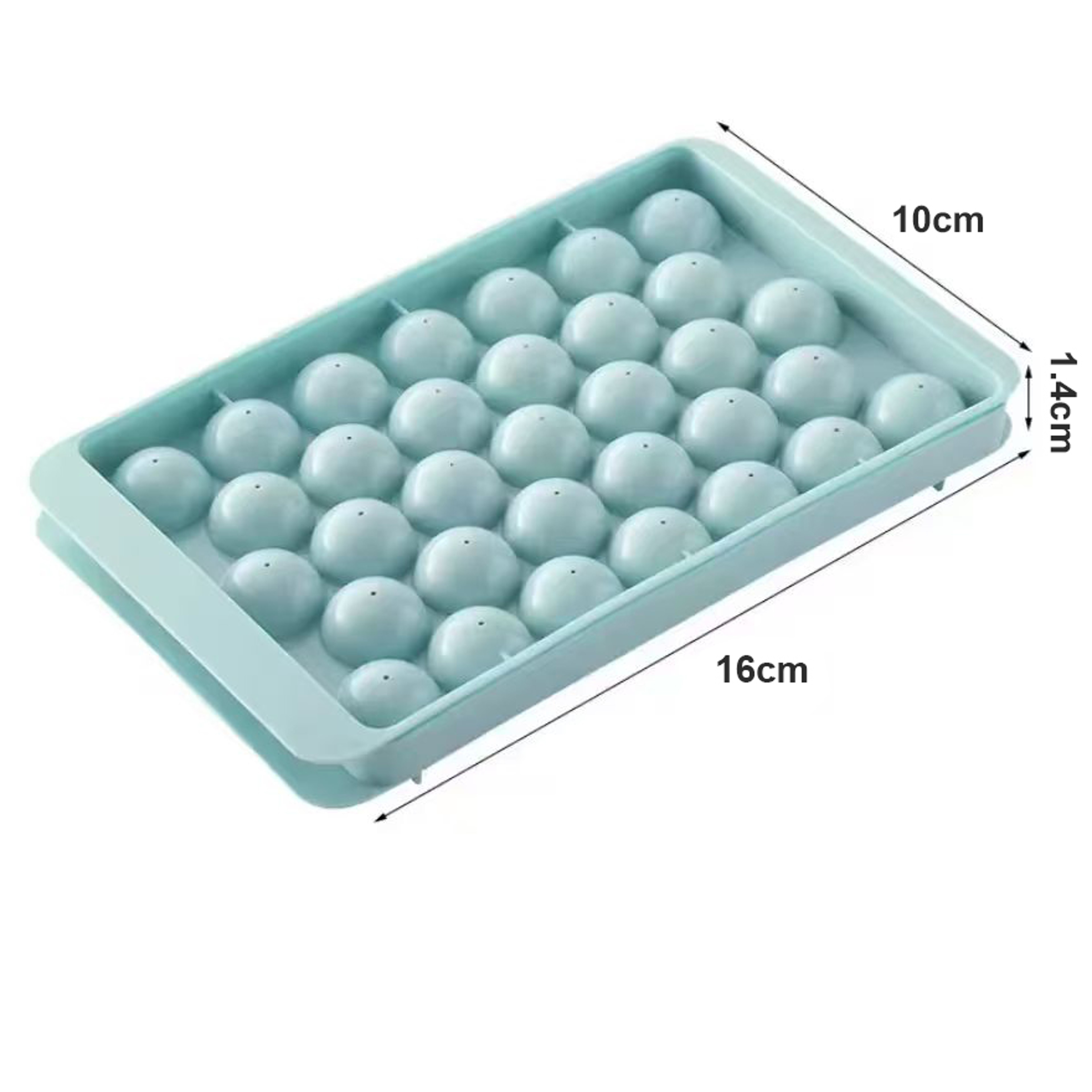 Premium Whiskey Ice Ball Mold Round Ice Cube Tray for Cocktails, Bourbon & Chilled Drinks – view 6
