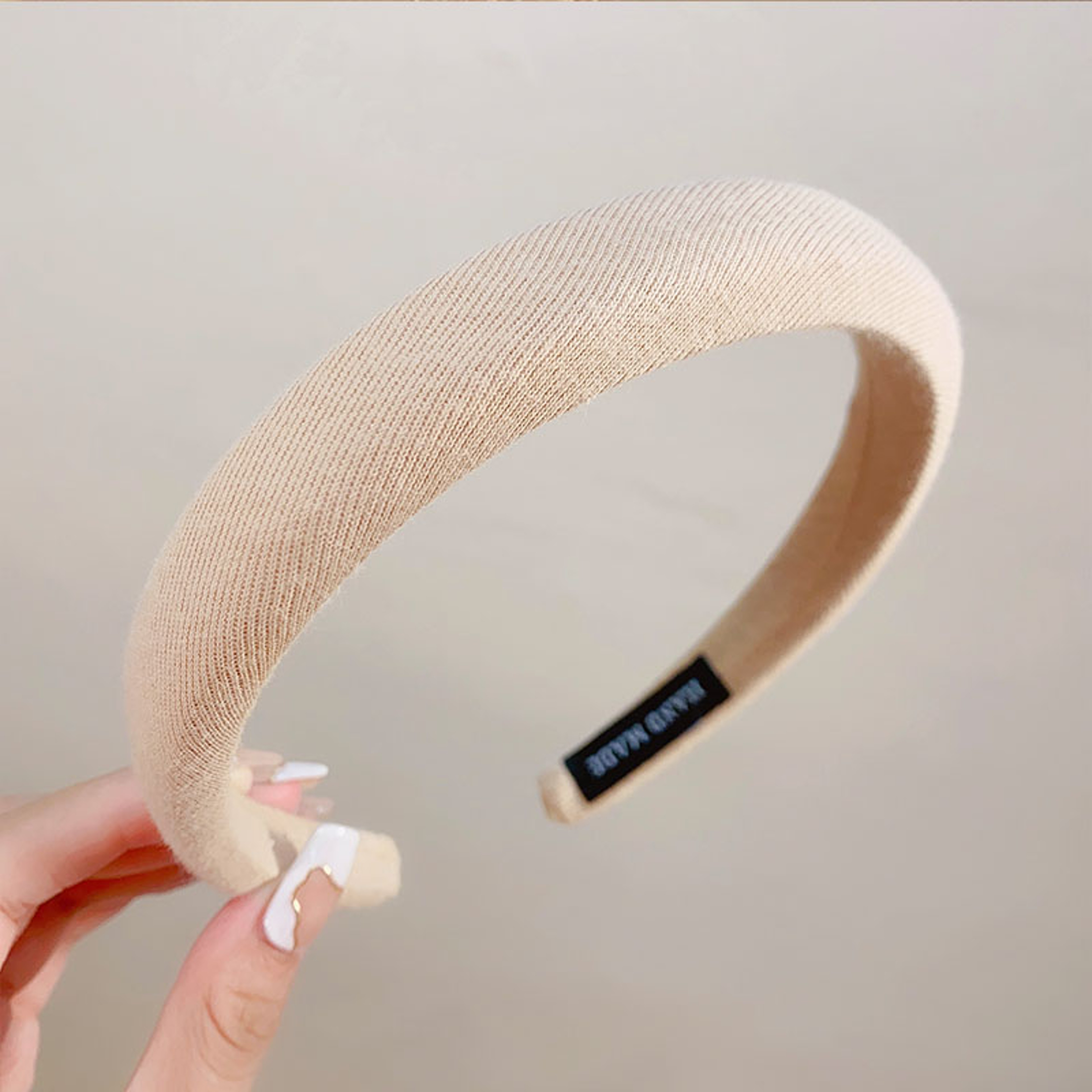 Colorful Linen Padded Headband for Women Wide Hair Hoop Fashion Hair Accessory – view 11