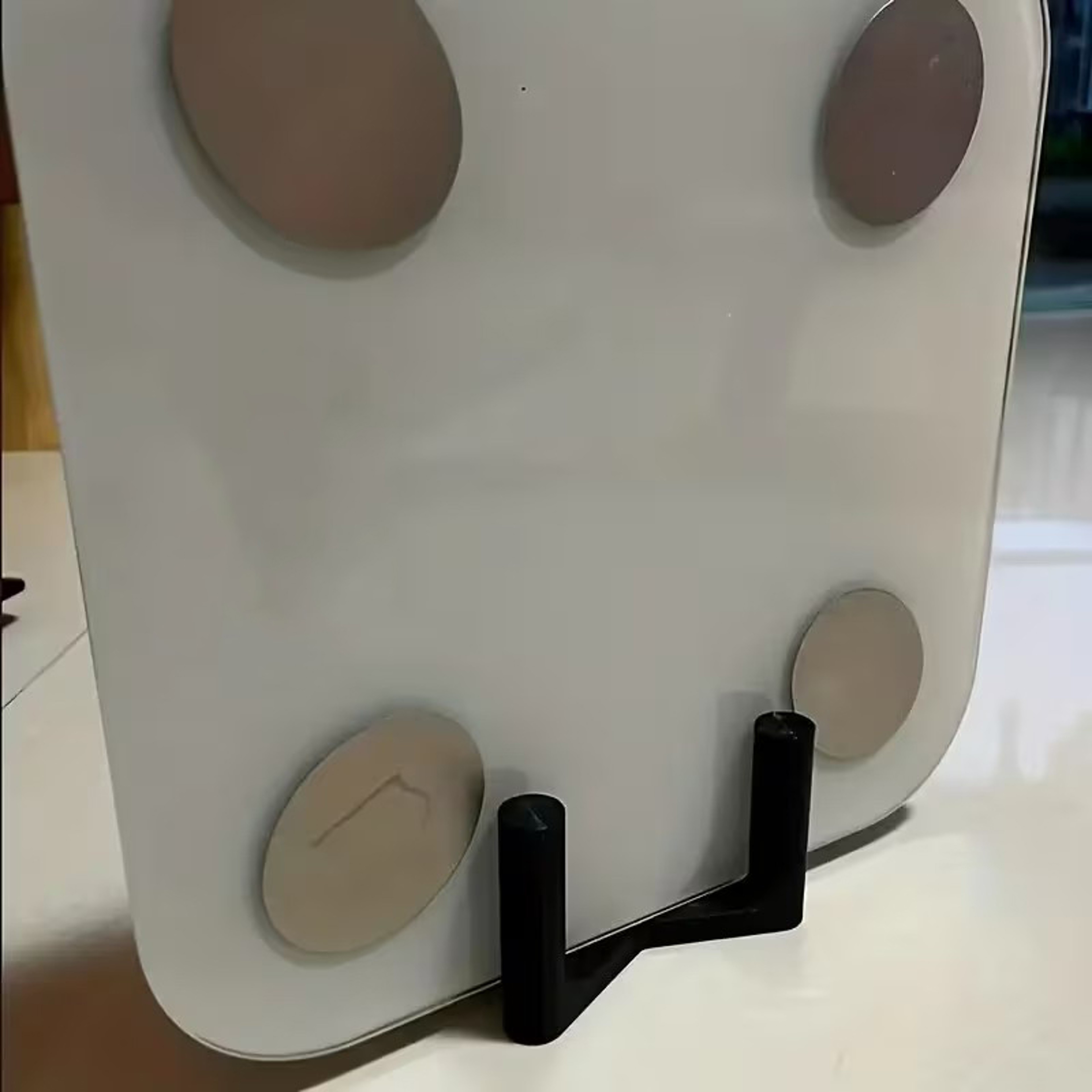 Weight Scale Holder Stand for Bathroom & Home Gym | Space-Saving Bathroom Scale Stand Organizer Rack – view 3