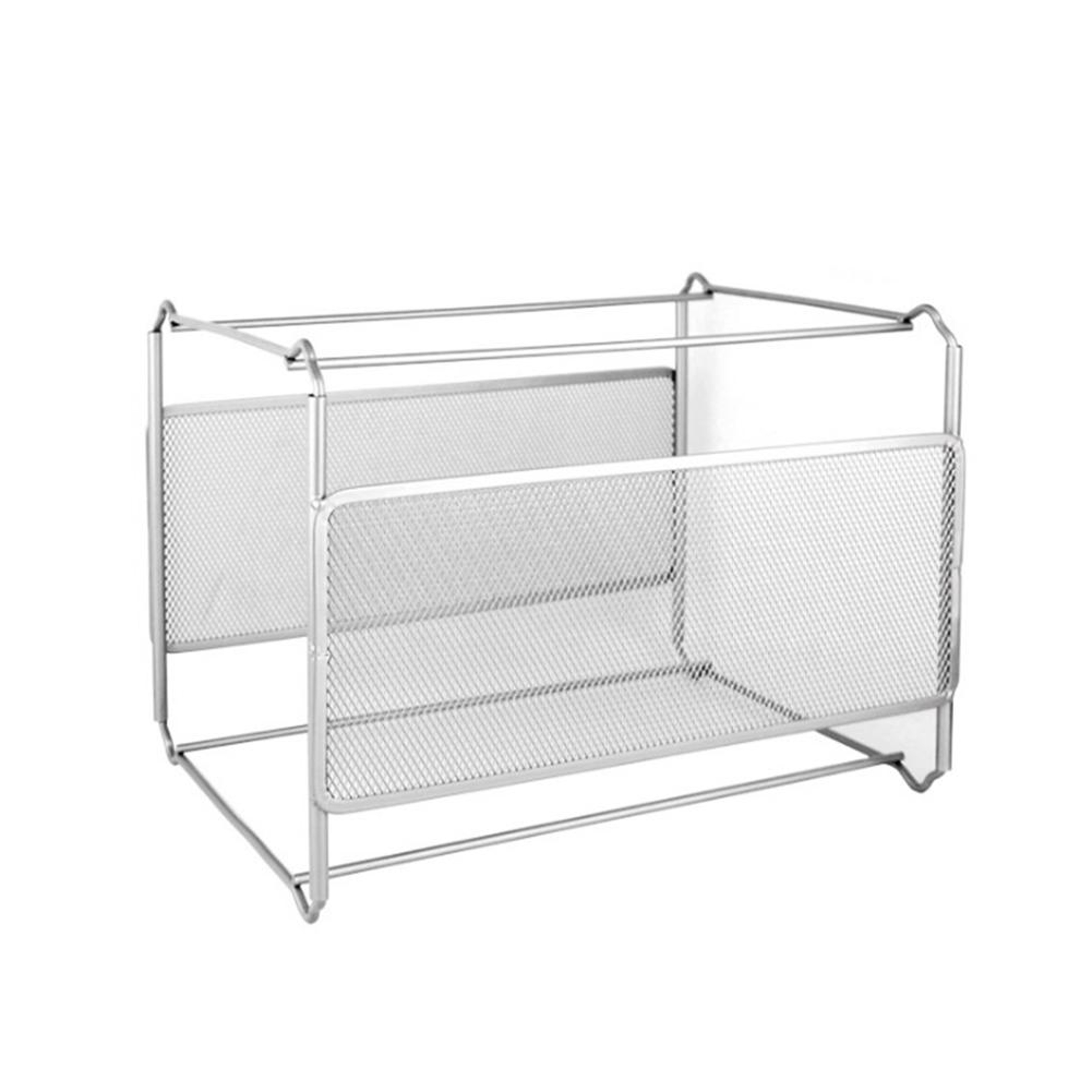 Product Name Metal Hanging File Organizer Foldable File Folder Box for A4 and Letter Documents – view 8