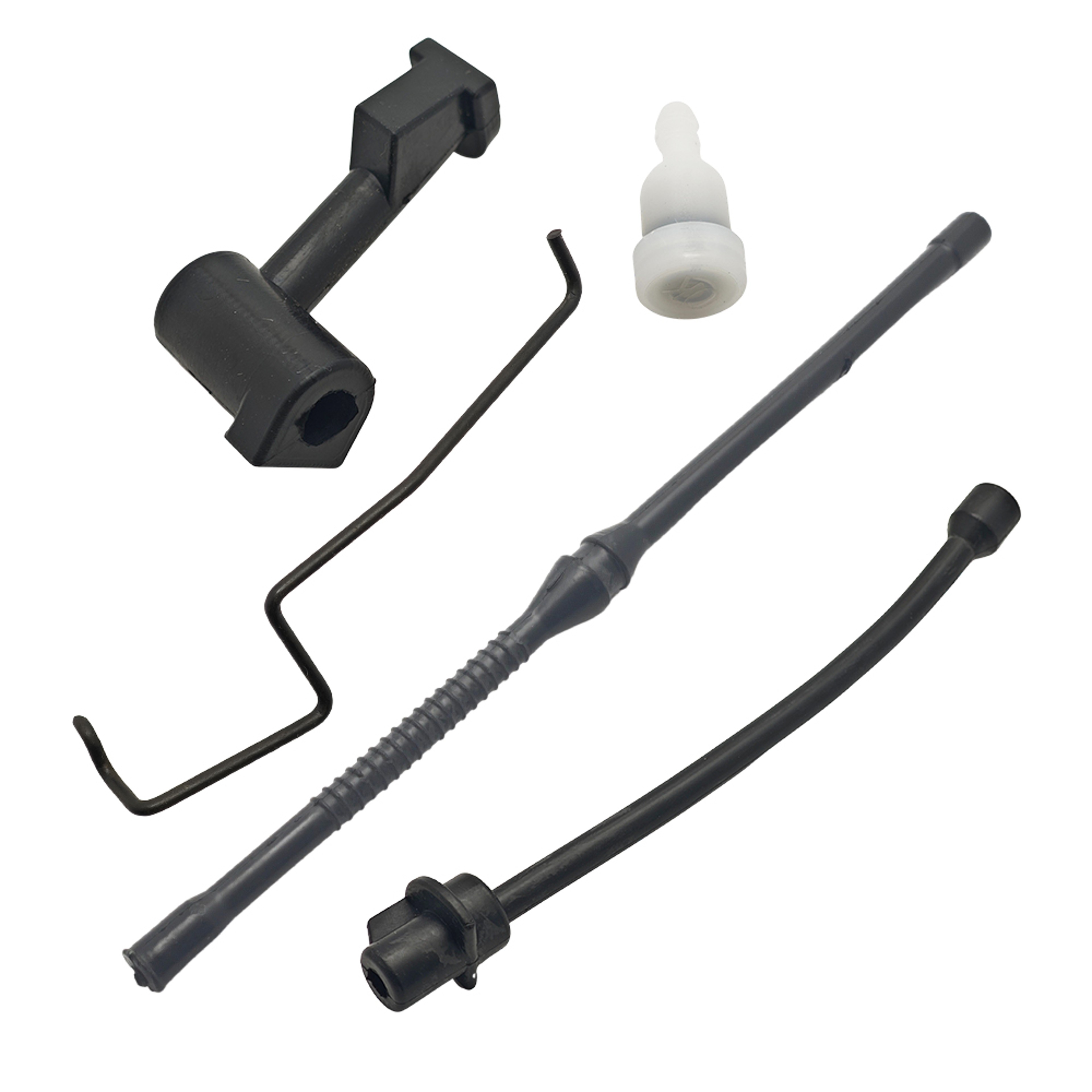 Chainsaw Fuel Line Kit with Oil Hose Vent Pump Pipe and Throttle Rod – view 1