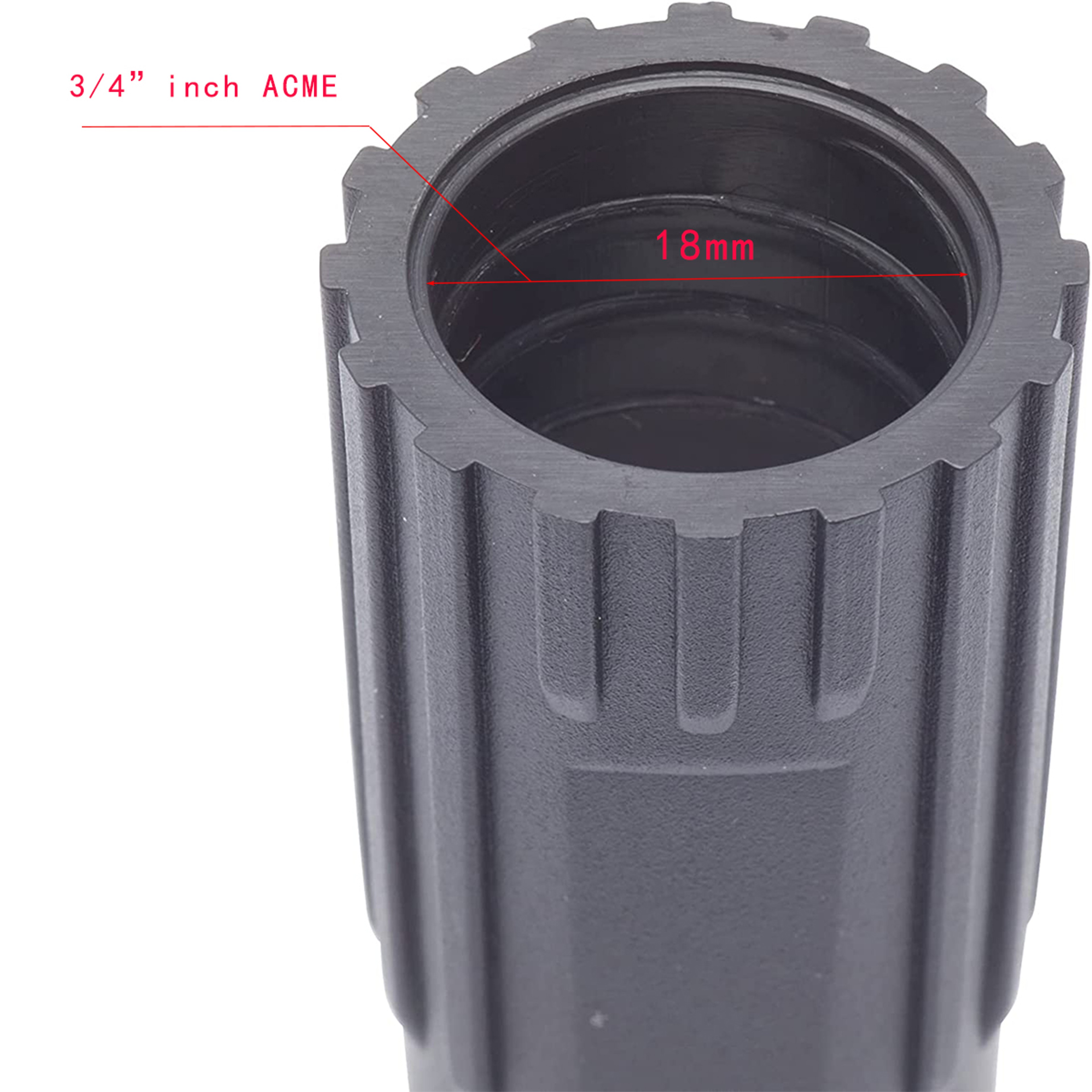 ACME Threaded Pole Connector Adapter for Cleaning and Painting Tools – view 4
