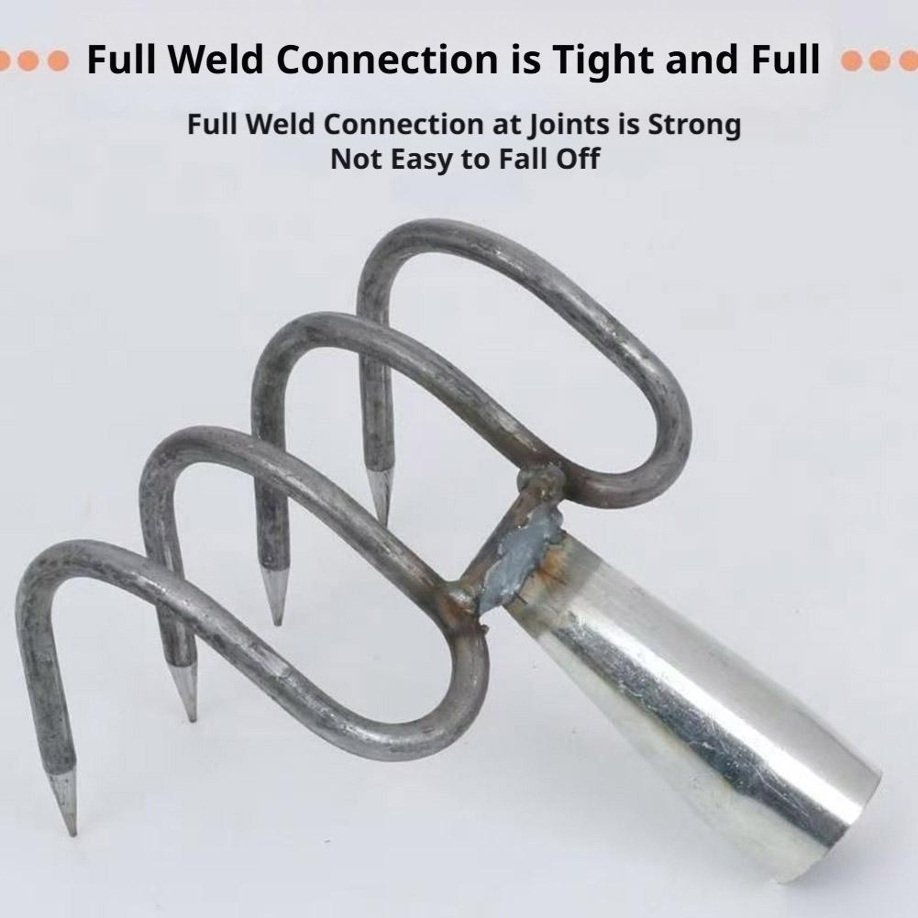 Heavy Duty Garden Rake All Steel Tine Soil And Stone Rake 3