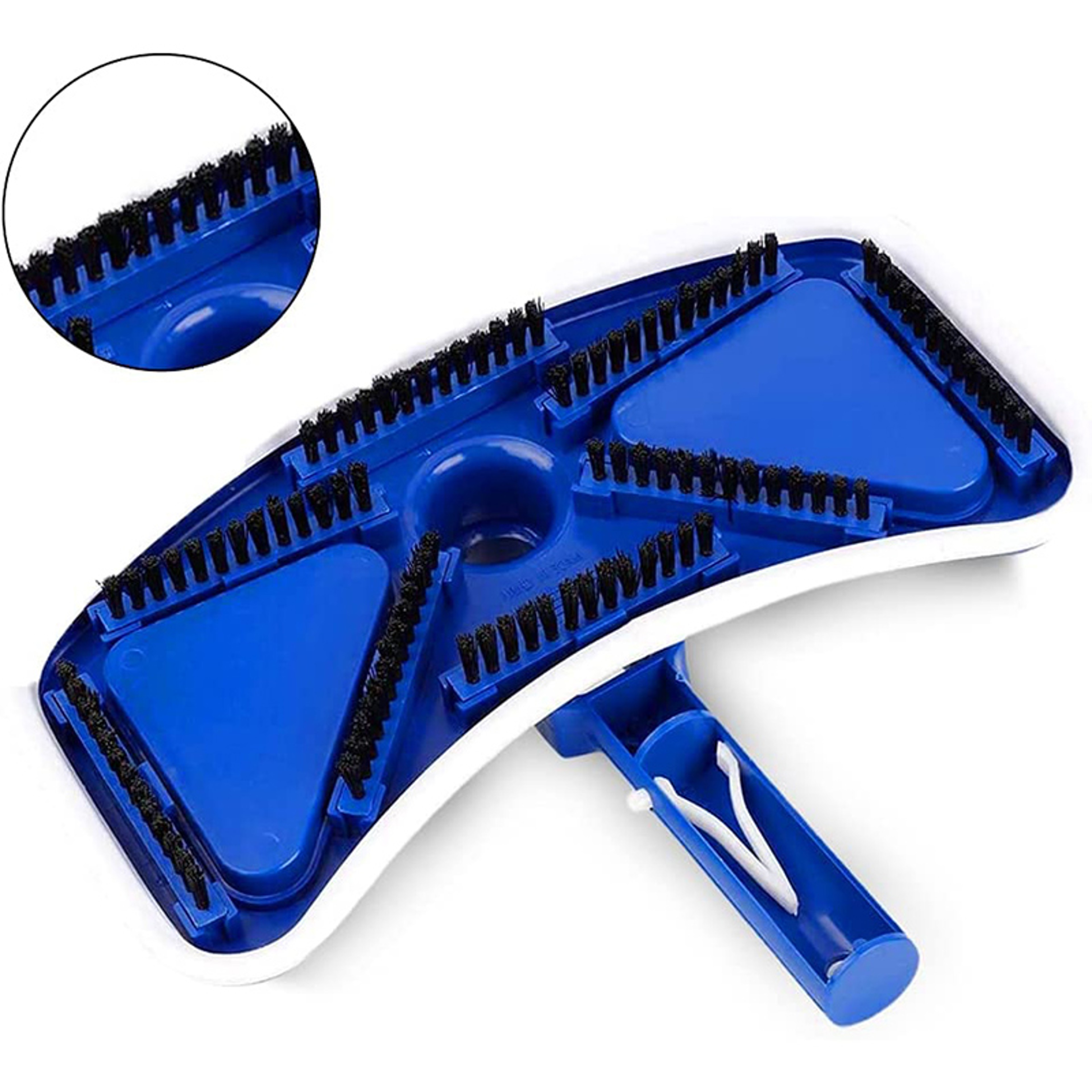 Weighted Pool Vacuum Head With Nylon Brushes For Easy Pool Cleaning 0