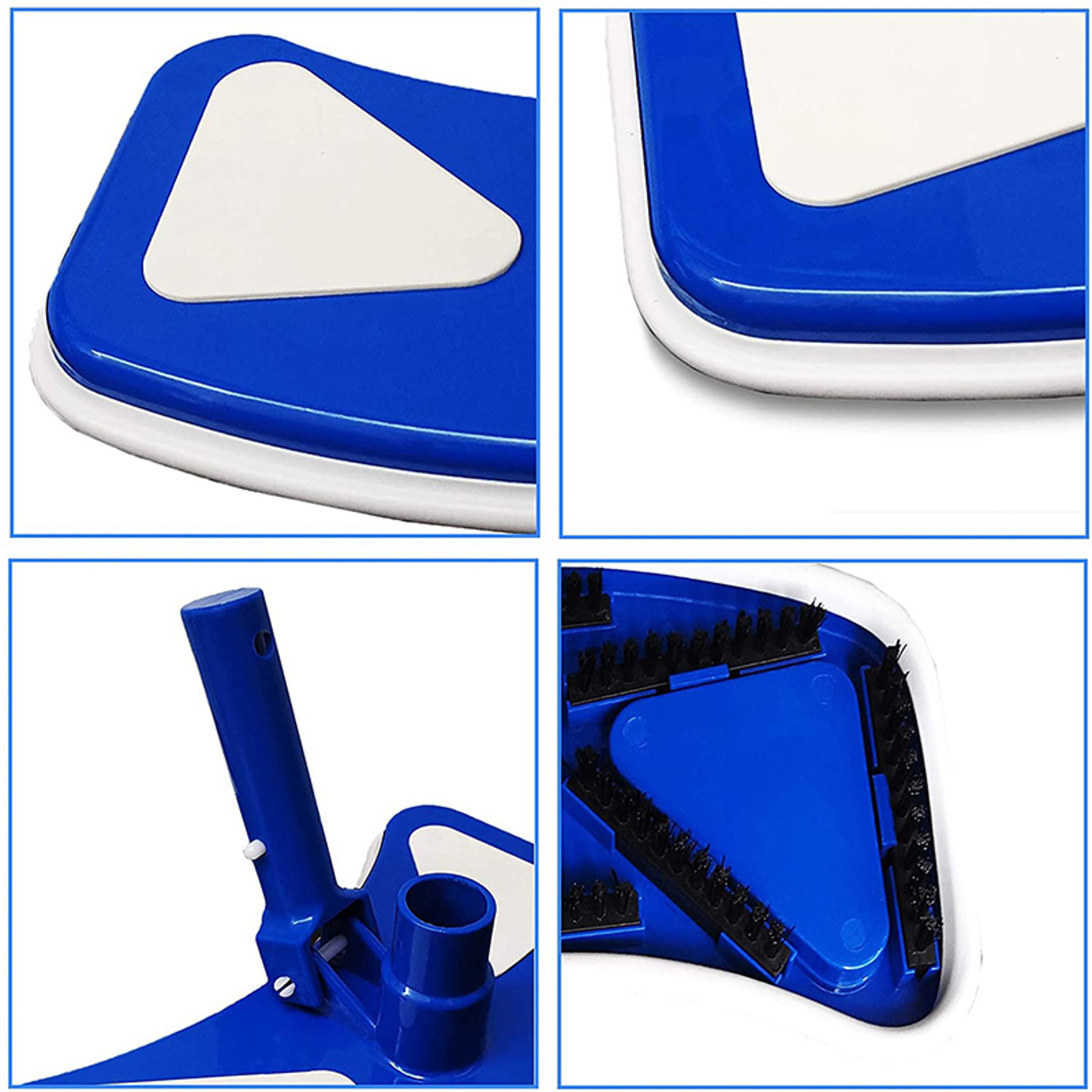 Weighted Pool Vacuum Head With Nylon Brushes For Easy Pool Cleaning 5