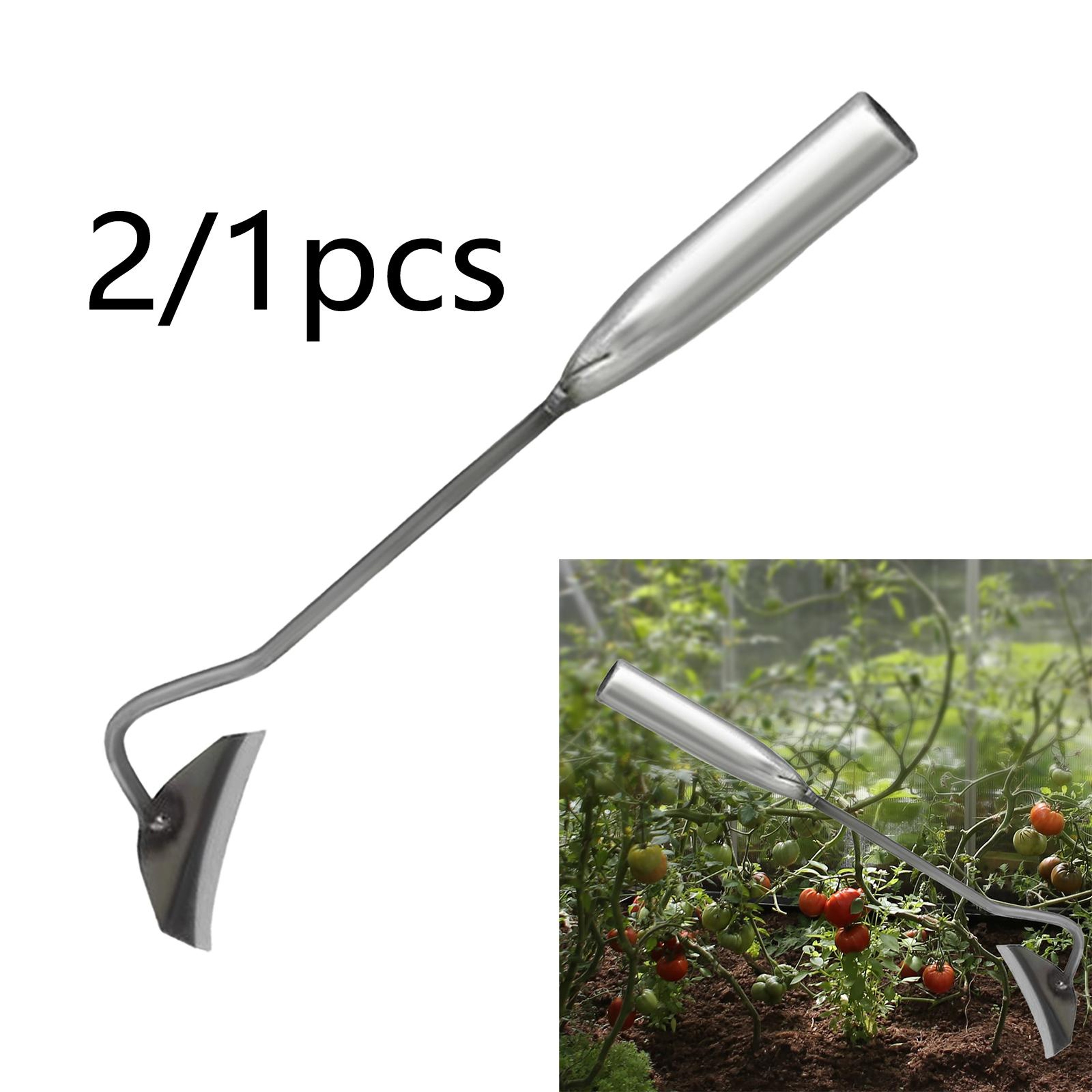 Hand Hoe Lightweight Garden Weeder Tool For Digging And Planting 3