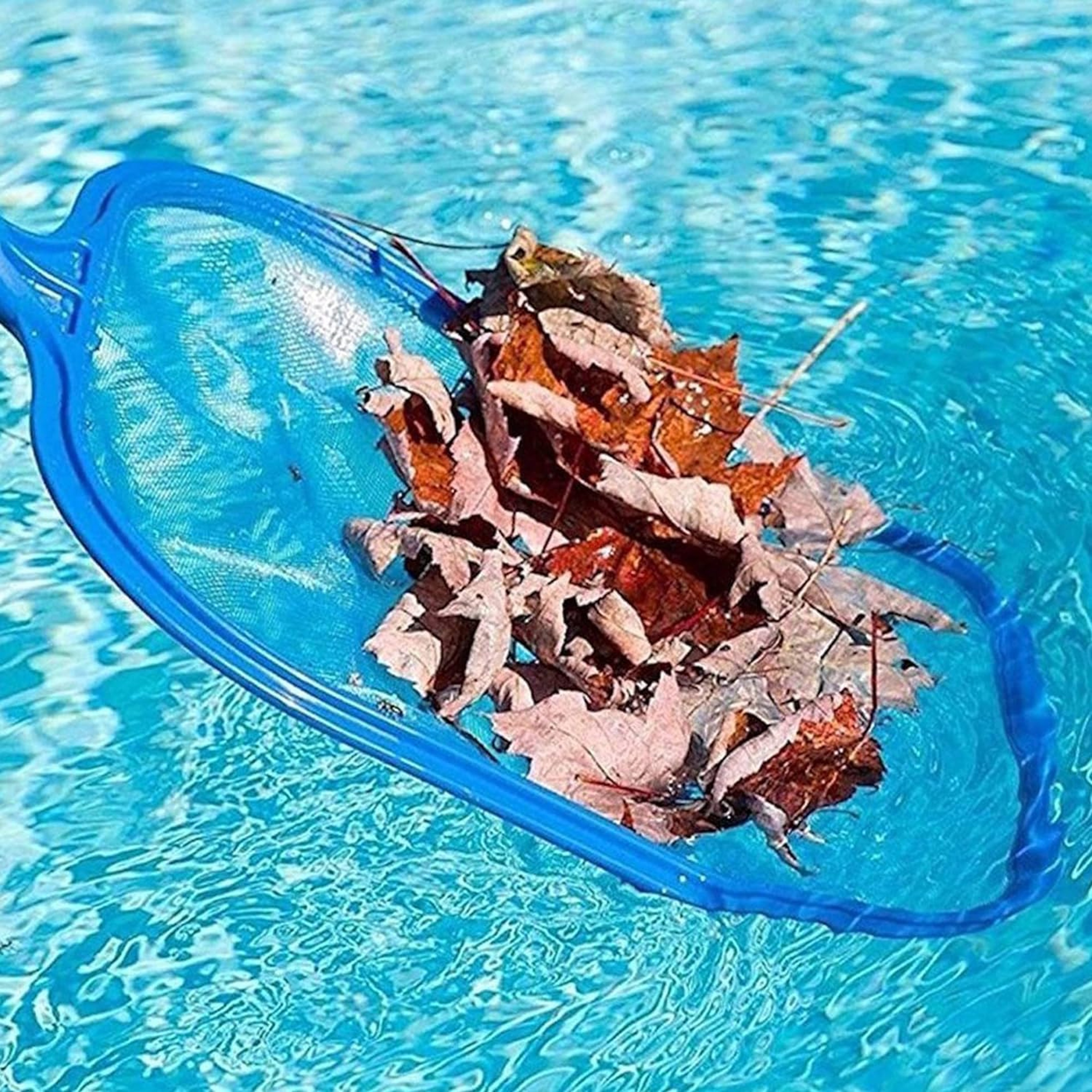 Pool Skimmer Net Lightweight Fine Mesh Leaf Rake for Pool and Spa Cleaning – view 6