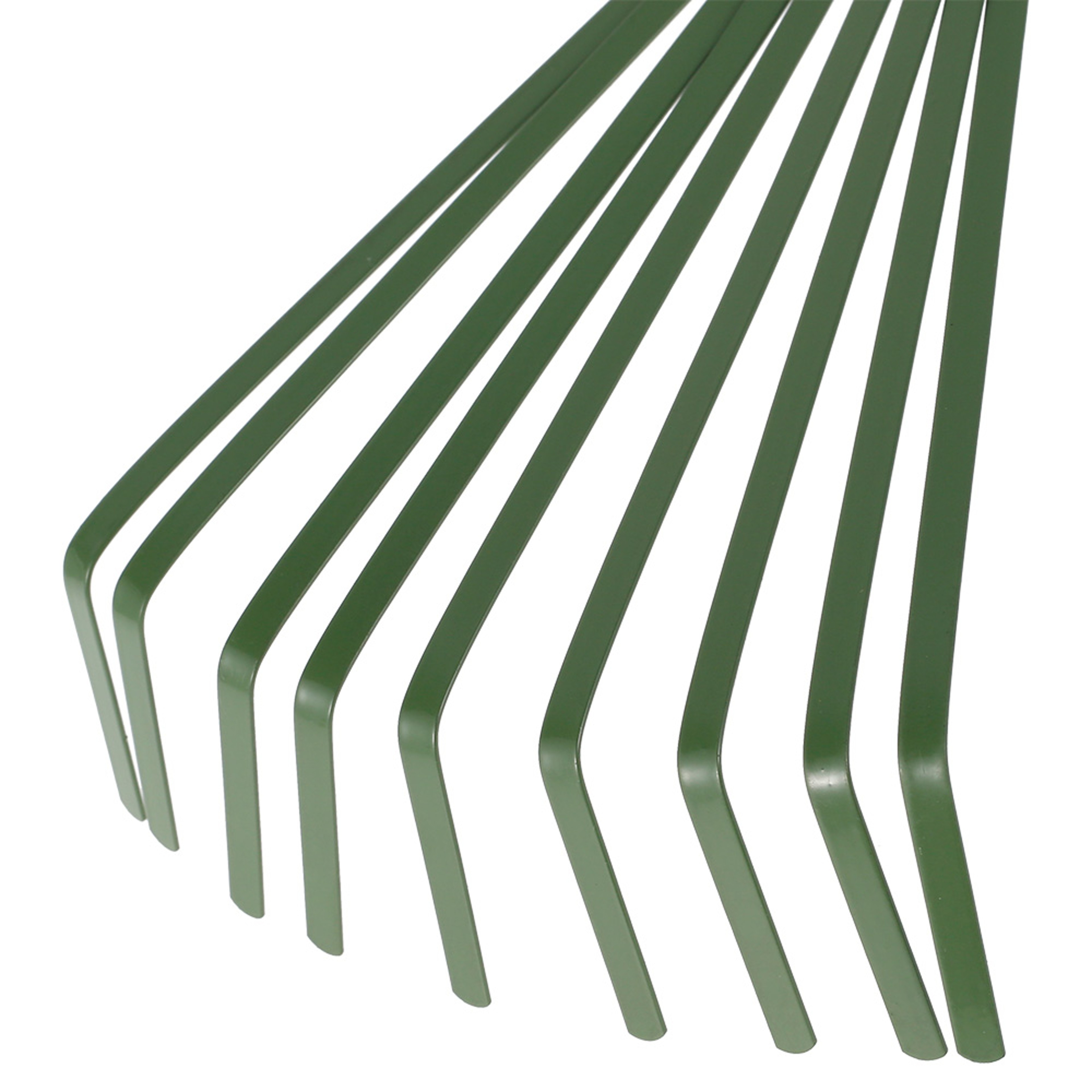 Tine Garden Leaf Rake Adjustable Lawn Rake for Leaves Grass and Yard Debris – view 5