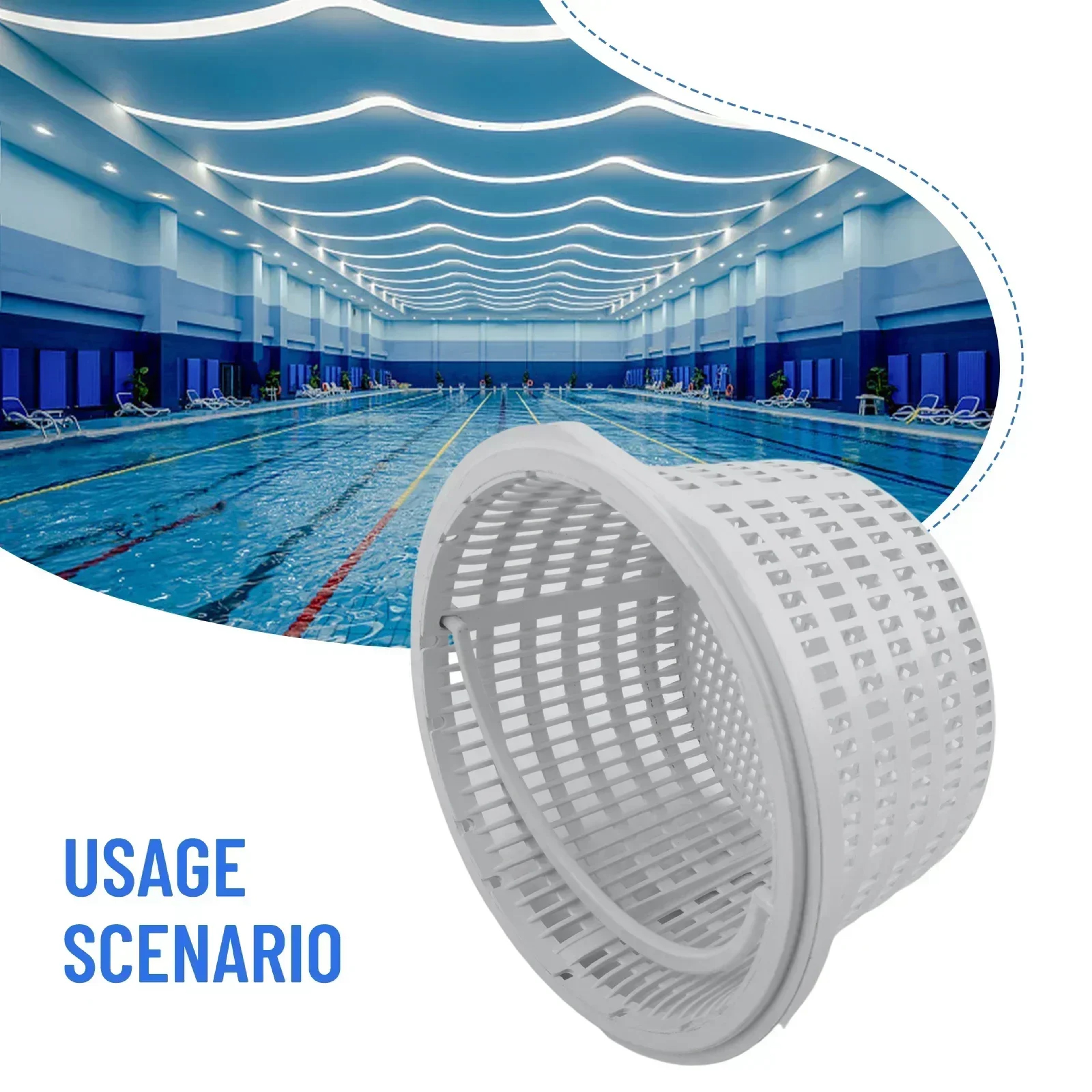 Pool Skimmer Basket With Handle For Above Ground Pools 1