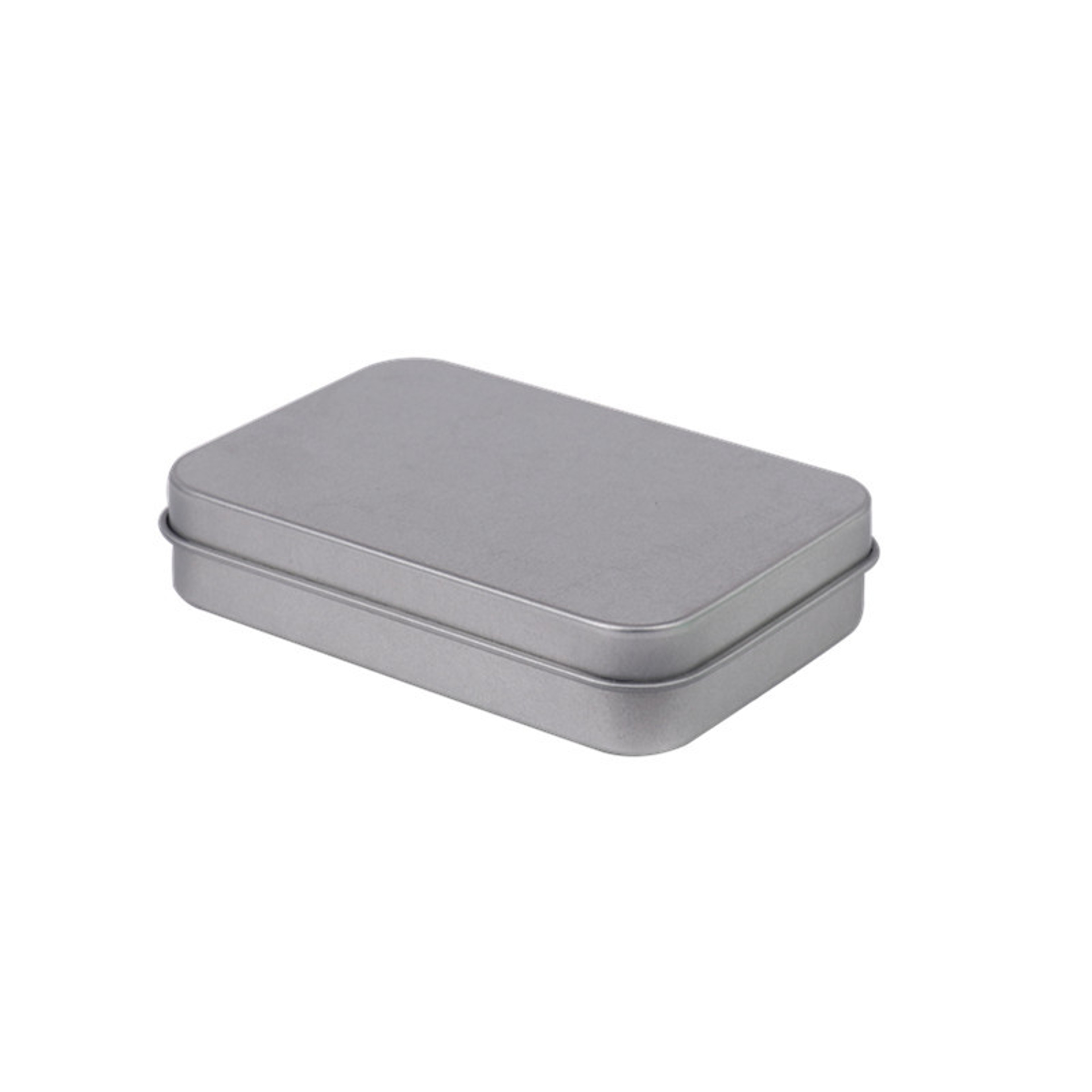 Compact Metal Tin Storage Box with Hinged Lid for Coins Keys Cards and Small Essentials – view 6