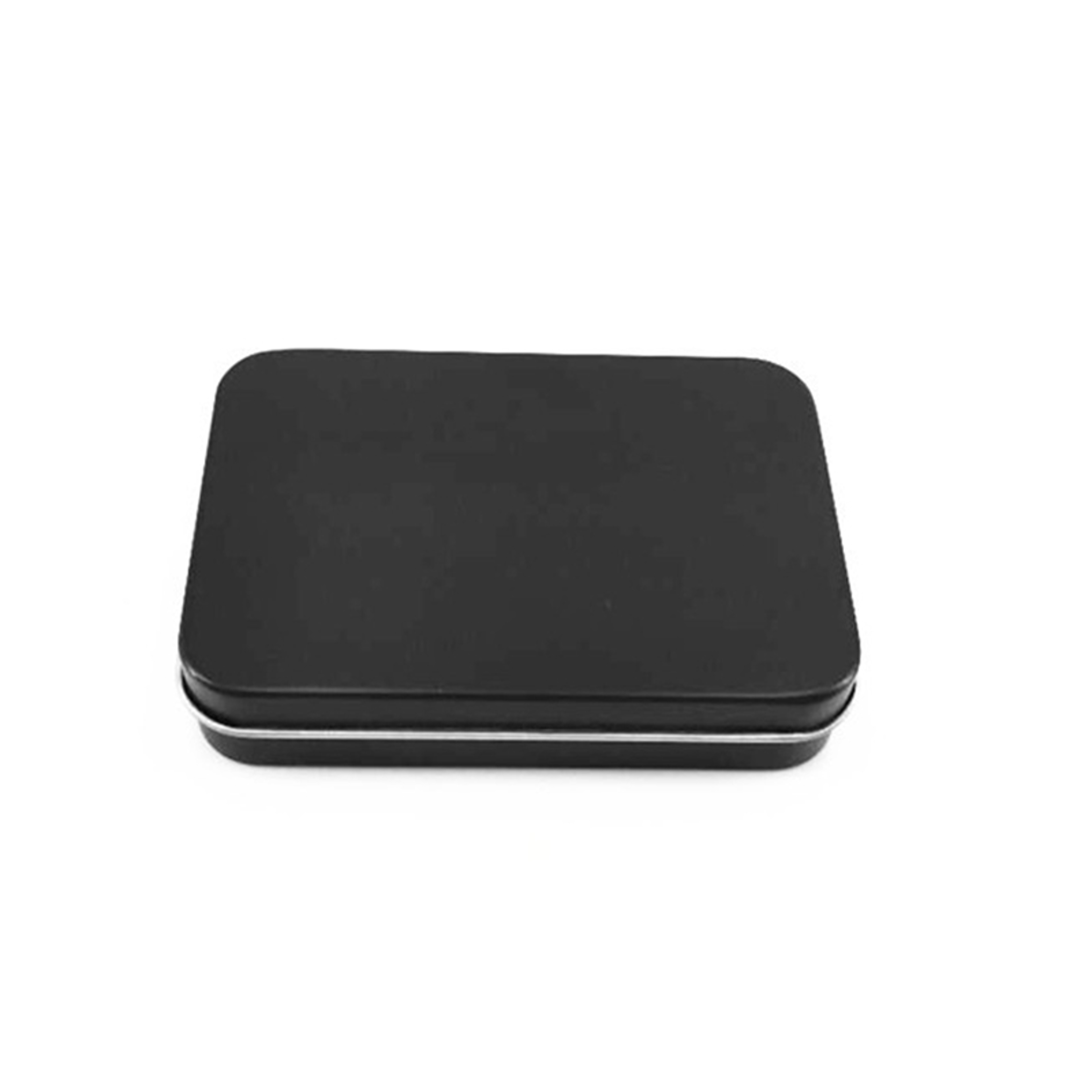 Compact Metal Tin Storage Box with Hinged Lid for Coins Keys Cards and Small Essentials – view 8