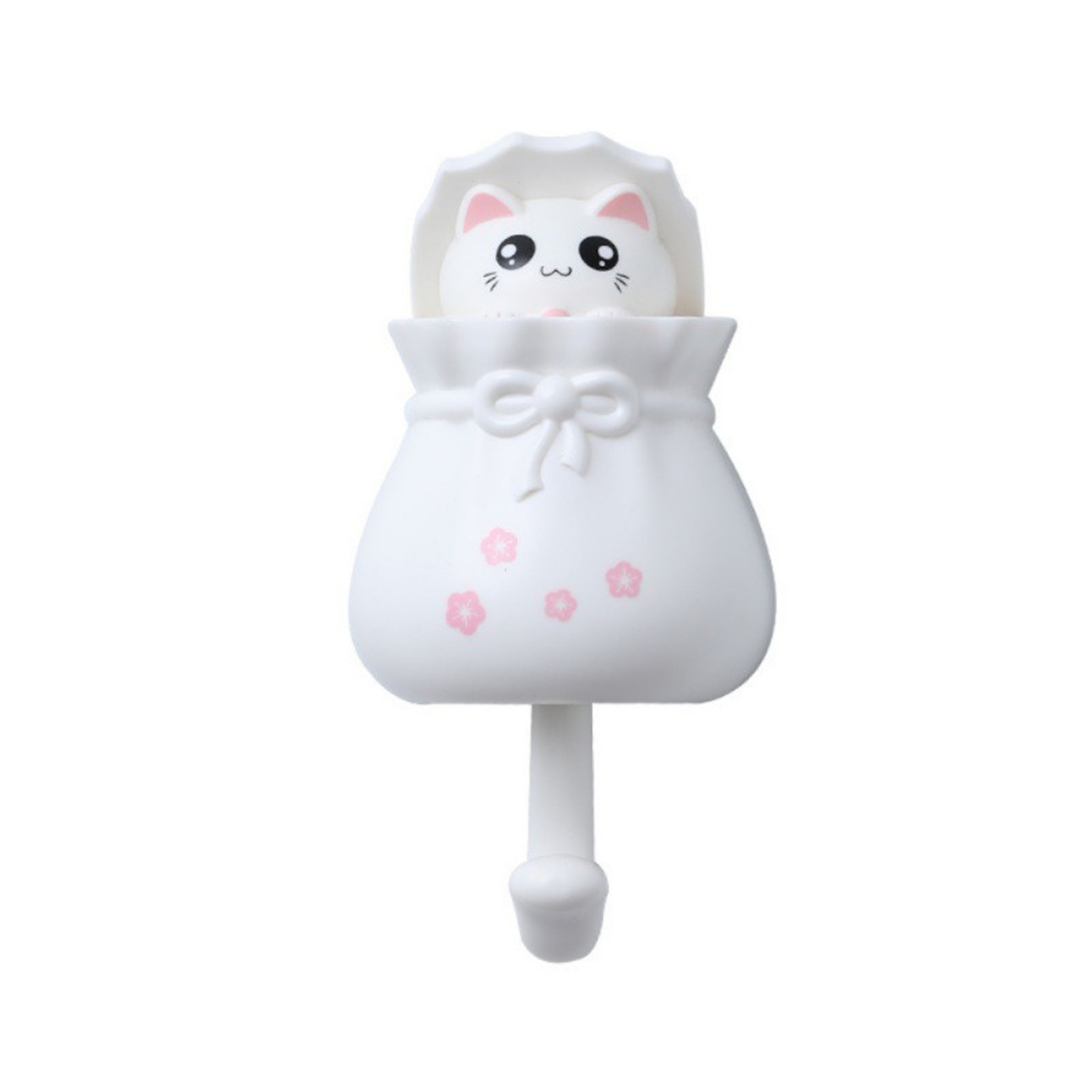 Cute Cat Wall Hooks Self Adhesive Key Holder And Decorative Organizer 6