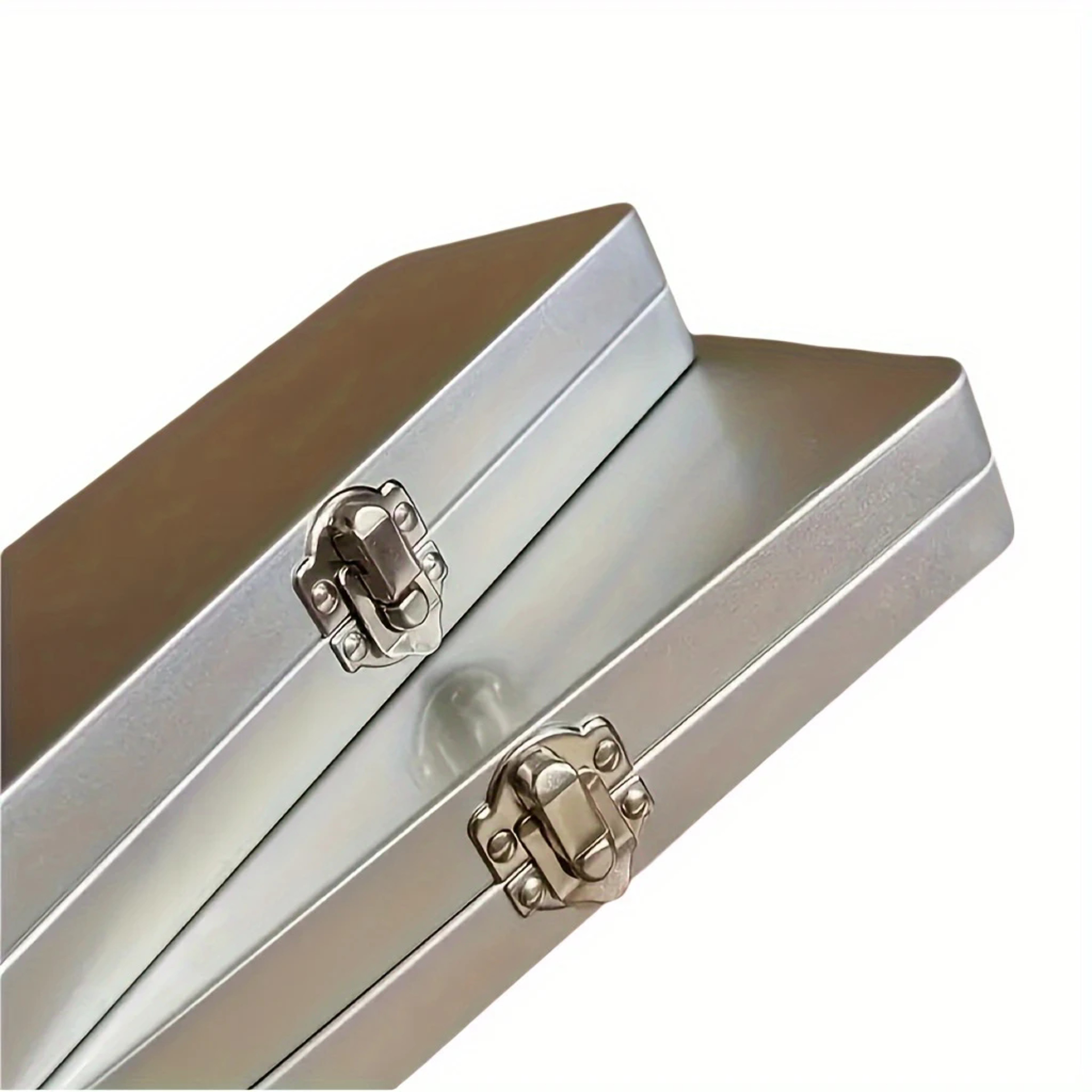 Lockable Metal Storage Box For Craft Sewing Tools And Pencils 3
