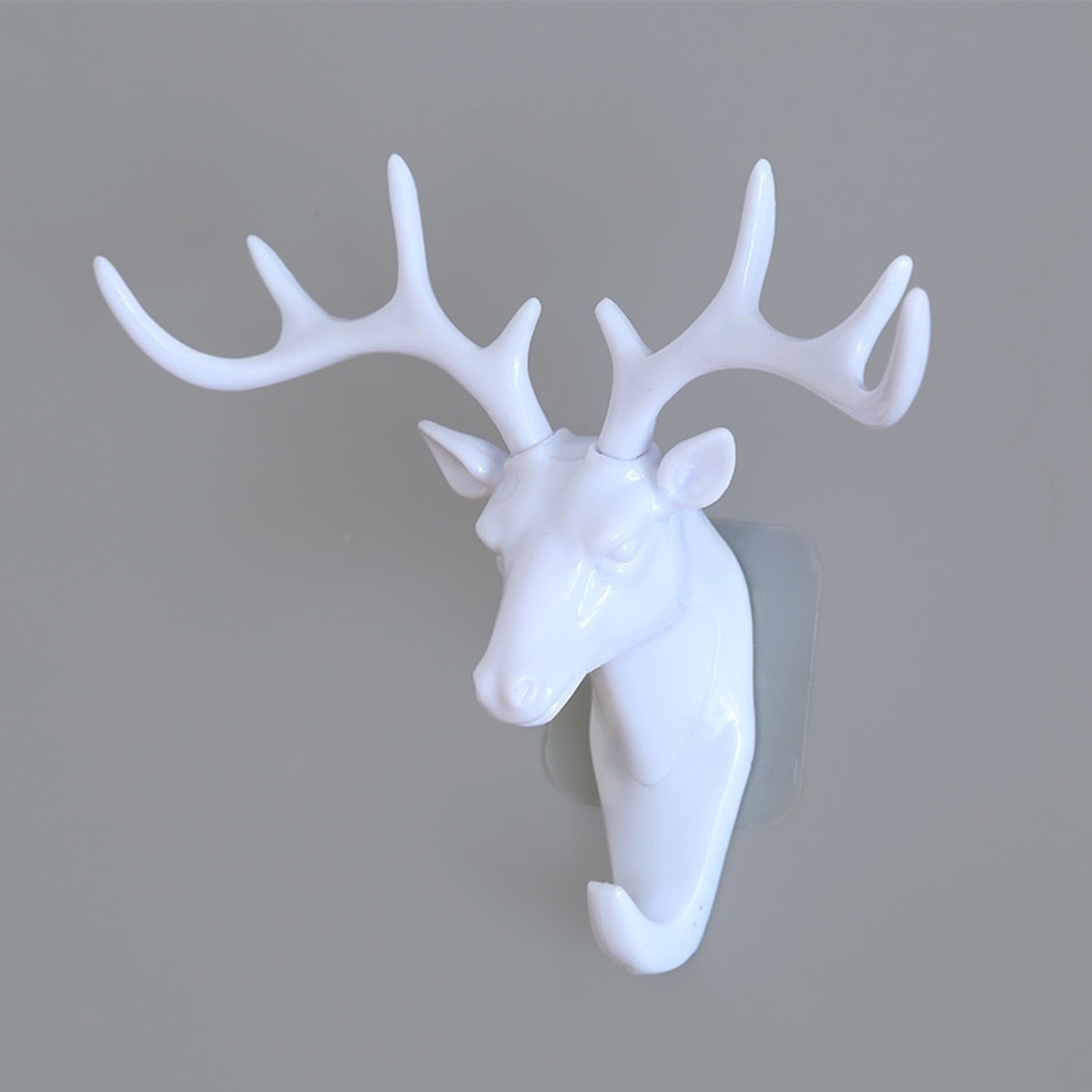 Vintage Deer Antler Wall Hook Decorative Coat Hat Key Hanger for Rustic Home Storage – view 9