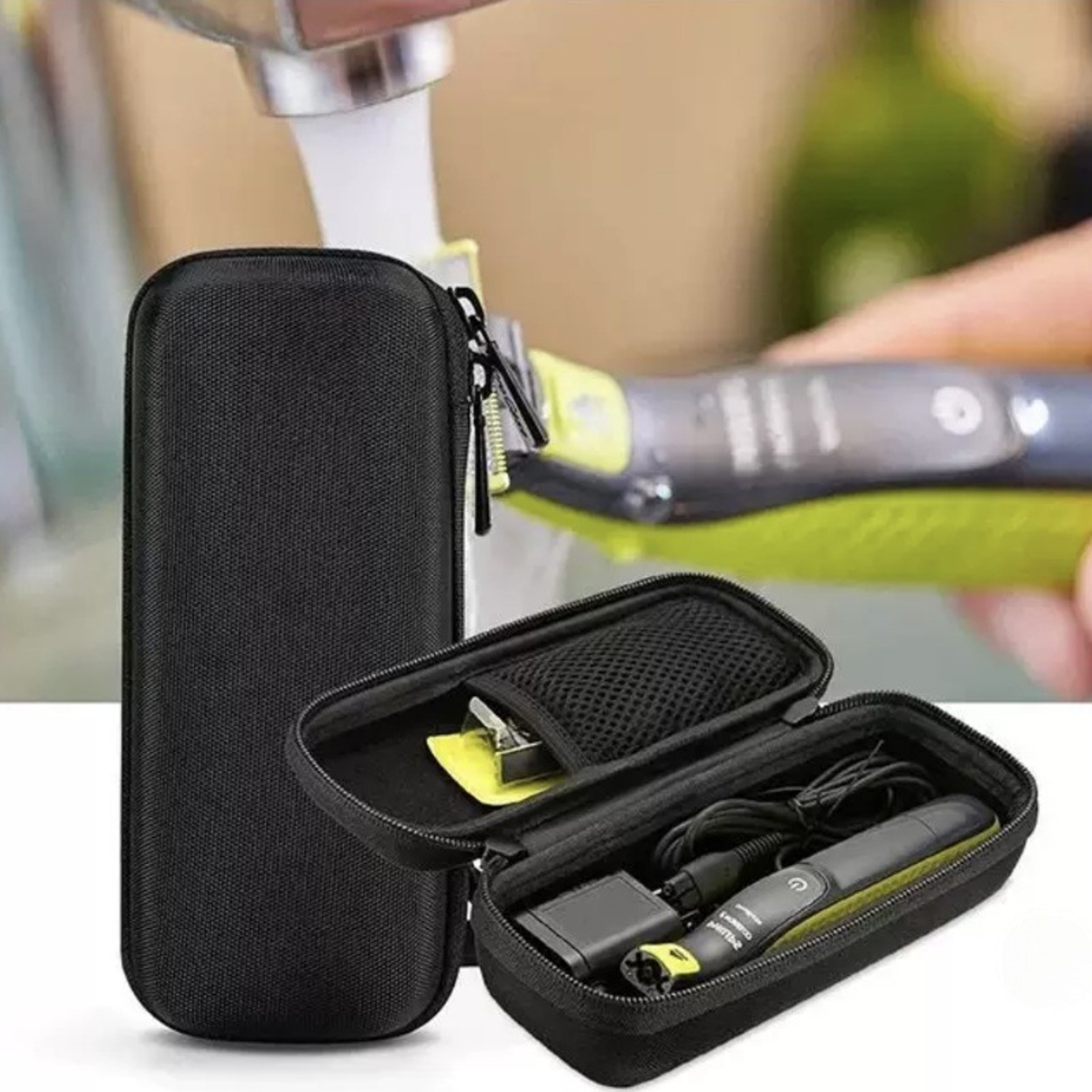 Philips OneBlade Travel Case Shockproof EVA Hard Shell Shaver Organizer 1